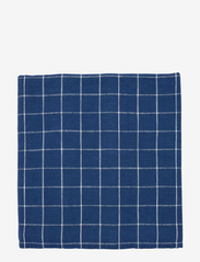 Grid Tablecloth - 200x140 cm - DARKBLUE/WHITE