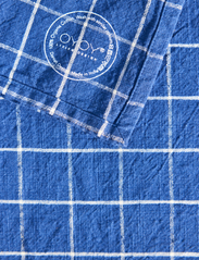 OYOY Living Design - Grid Tablecloth - 200x140 cm - duge & bordløbere - darkblue/white - 5