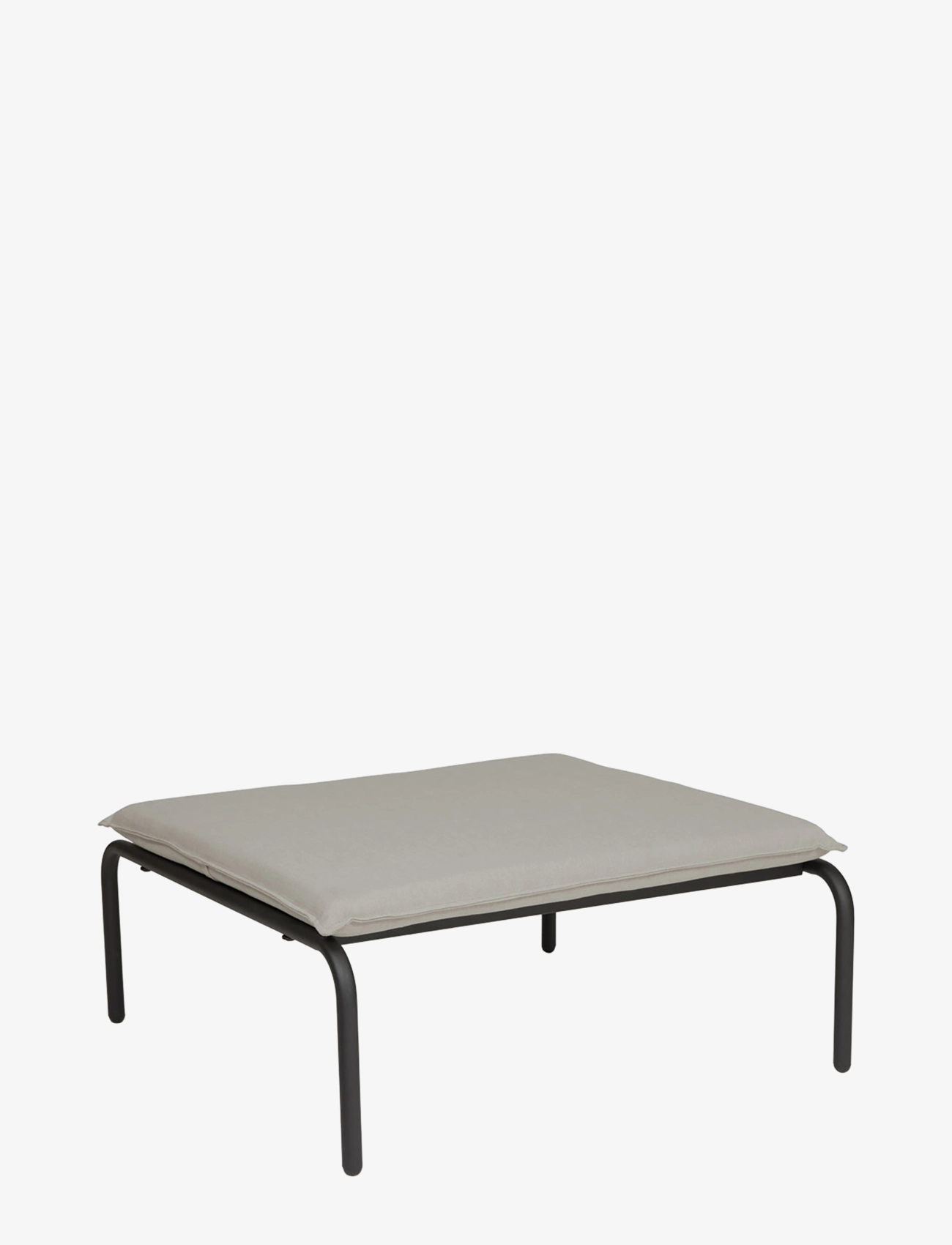 OYOY Living Design Furi Outdoor Lounge Ottoman, Outdoor Stools, Sort, Str: ONE SIZE