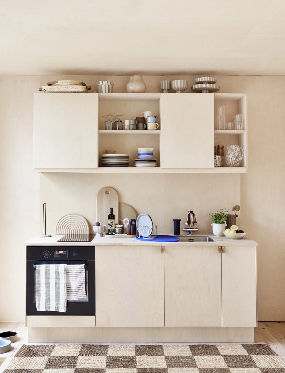 OYOY Living Design - Savi Marble Paper Towel Holder - osta hinna alusel - beige - 1