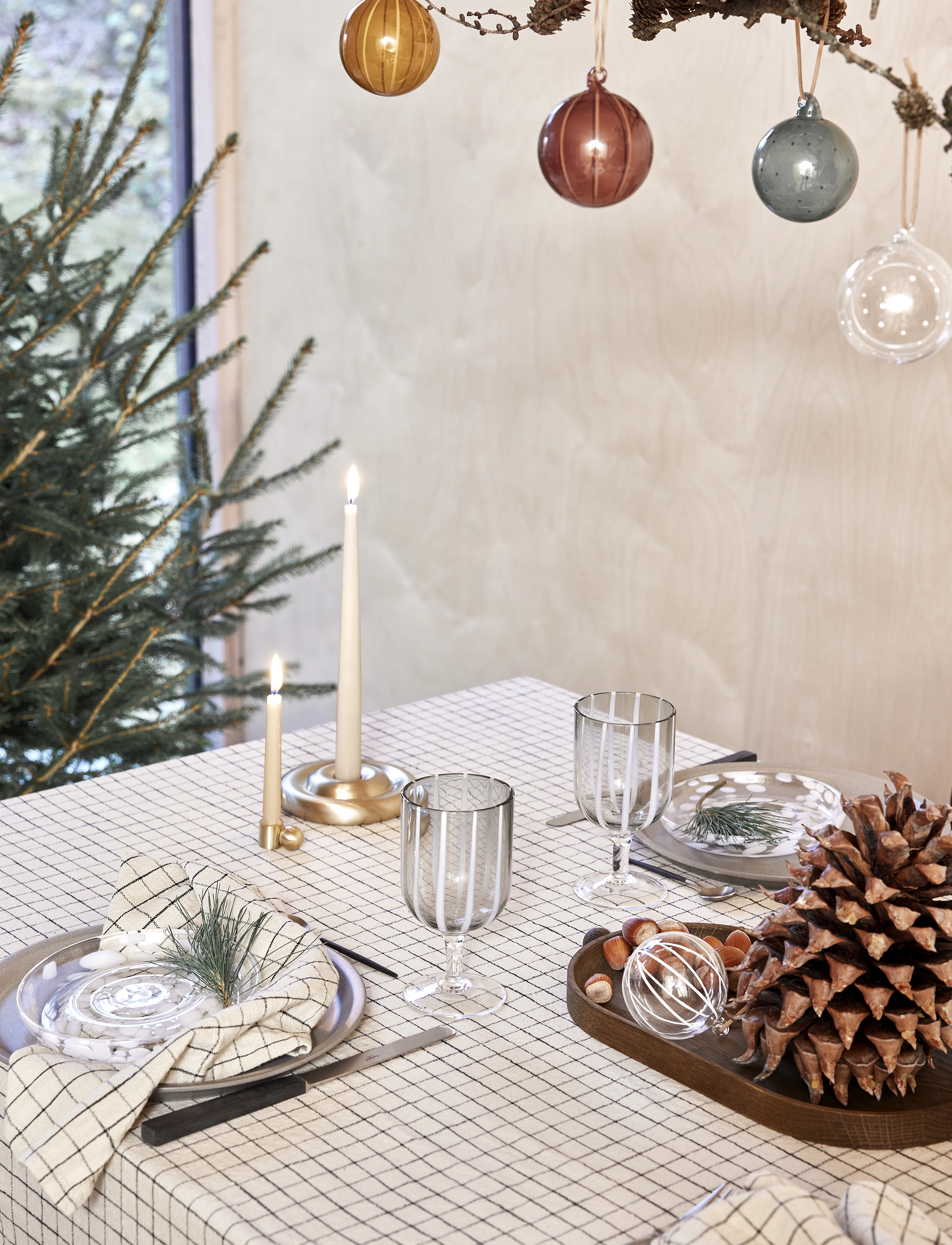 OYOY Living Design - Natale Christmas Glass Ball - nutmeg - 3