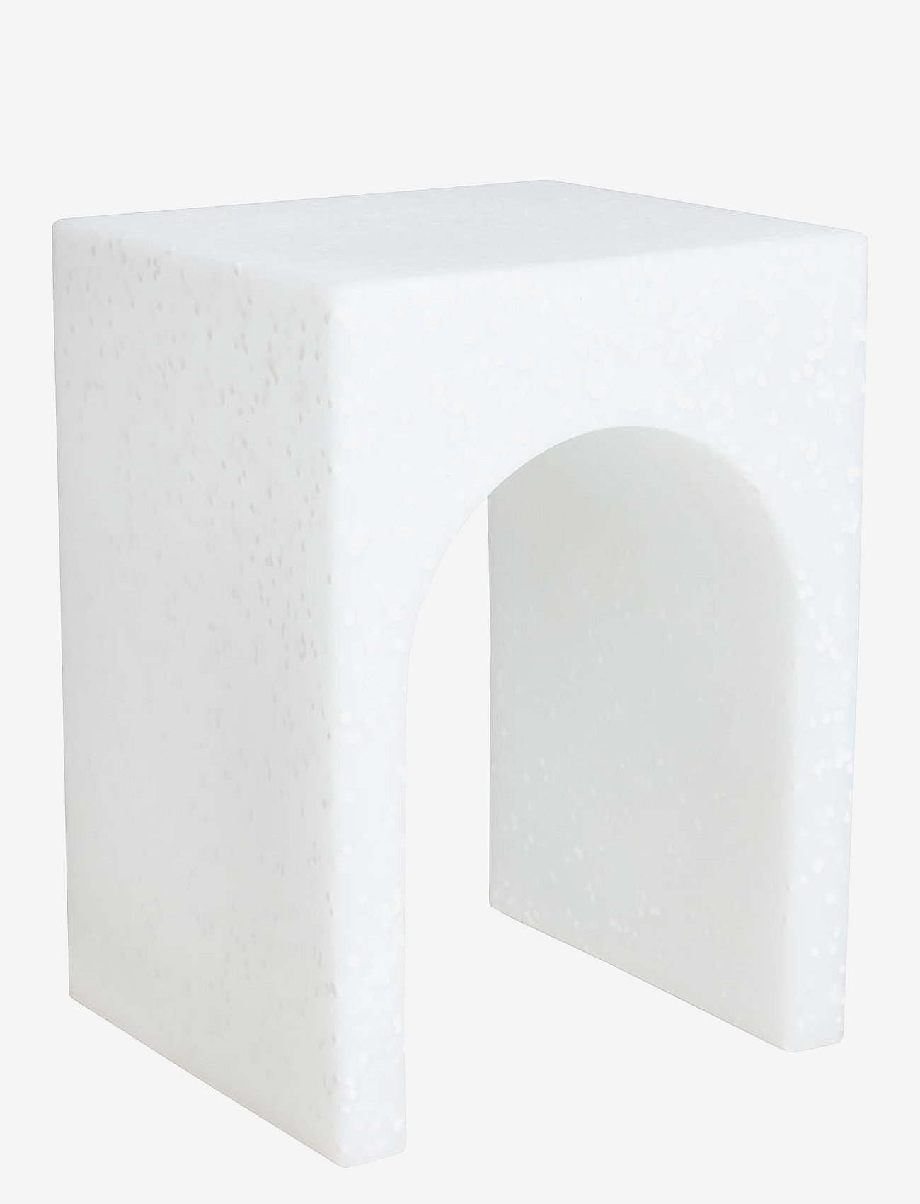 OYOY Living Design - Siltaa Recycled Stool - tables - white - 0