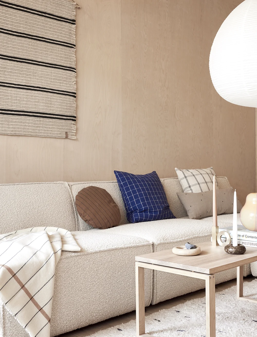 OYOY Living Design - Kojo Paper Shade Large - lampenschirme - offwhite - 1