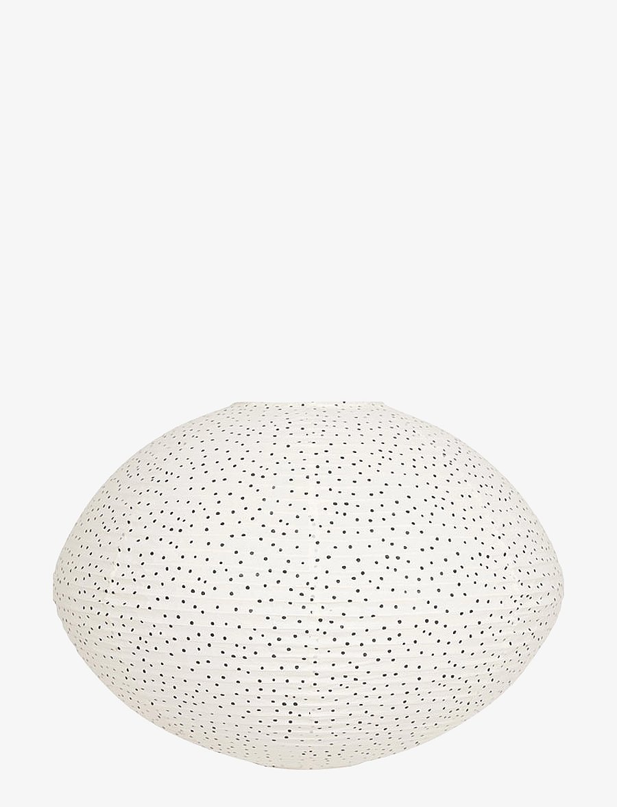 OYOY Living Design - Moyo Paper Shade - Small - lambikuplid - offwhite/black - 1