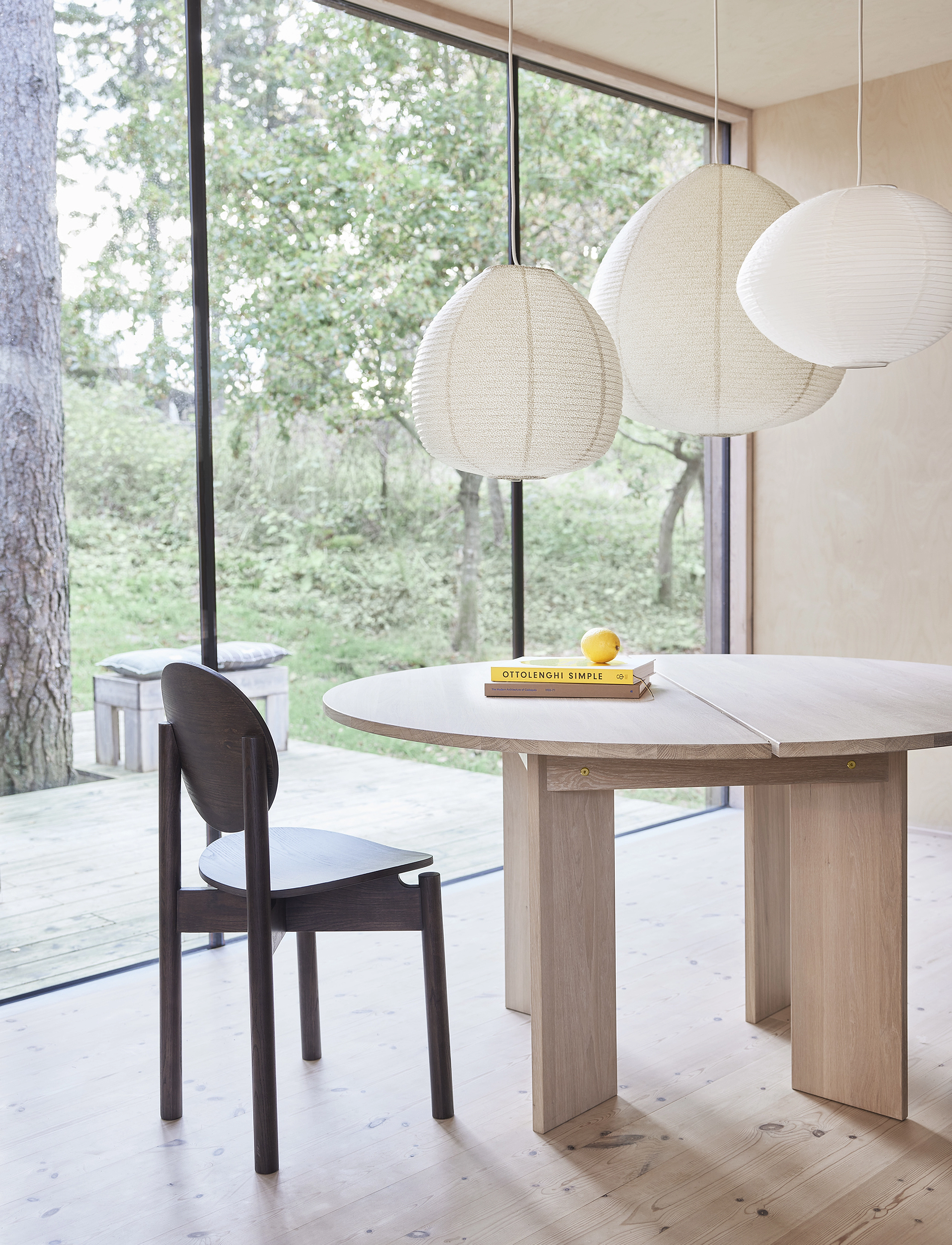 OYOY Living Design Moyo Paper Shade Small, Ø 44 cm, Lighting, Weiß - Lamp Shades, Homeware
