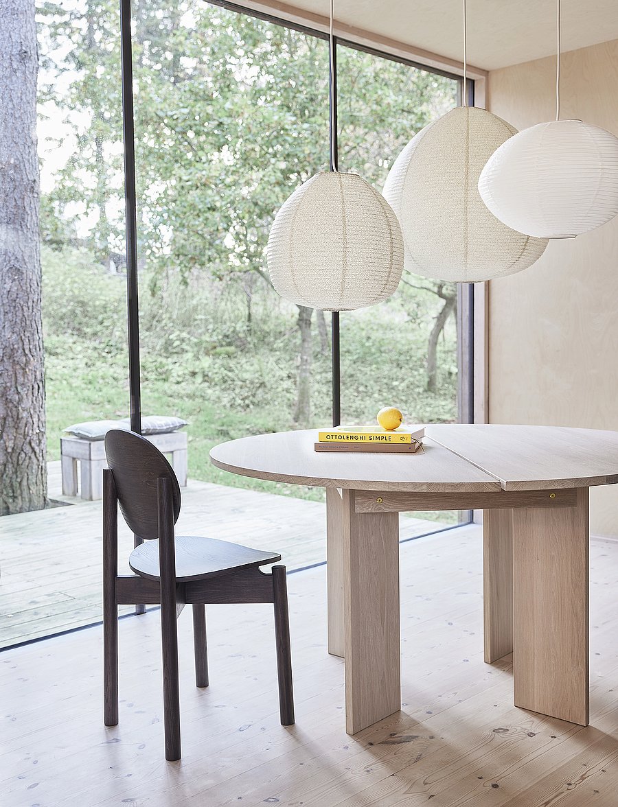 OYOY Living Design - Moyo Paper Shade - Small - lambikuplid - offwhite/black - 0