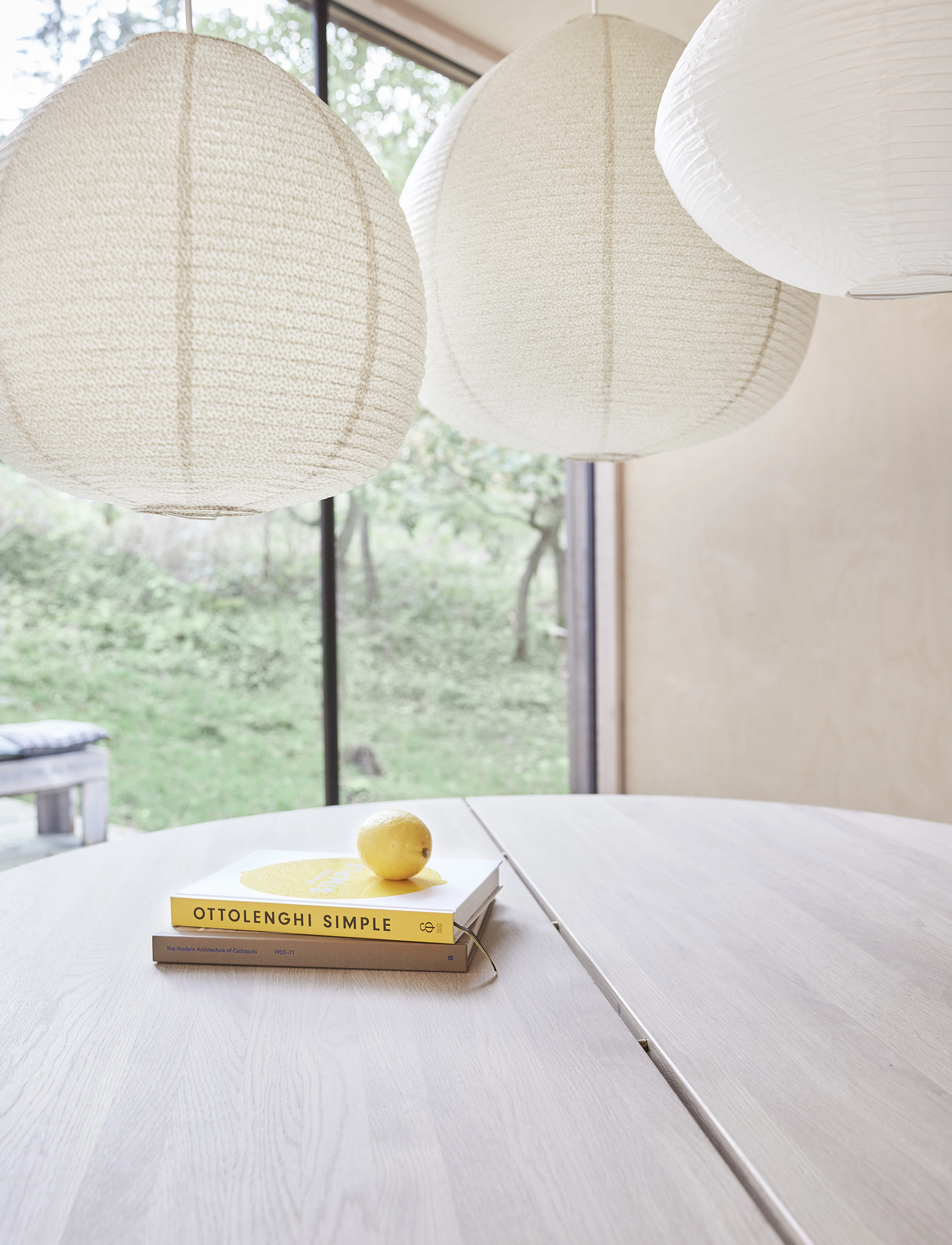 OYOY Living Design Moyo Paper Shade Small, Ø 44 cm, Lighting, Weiß - Lamp Shades, Homeware