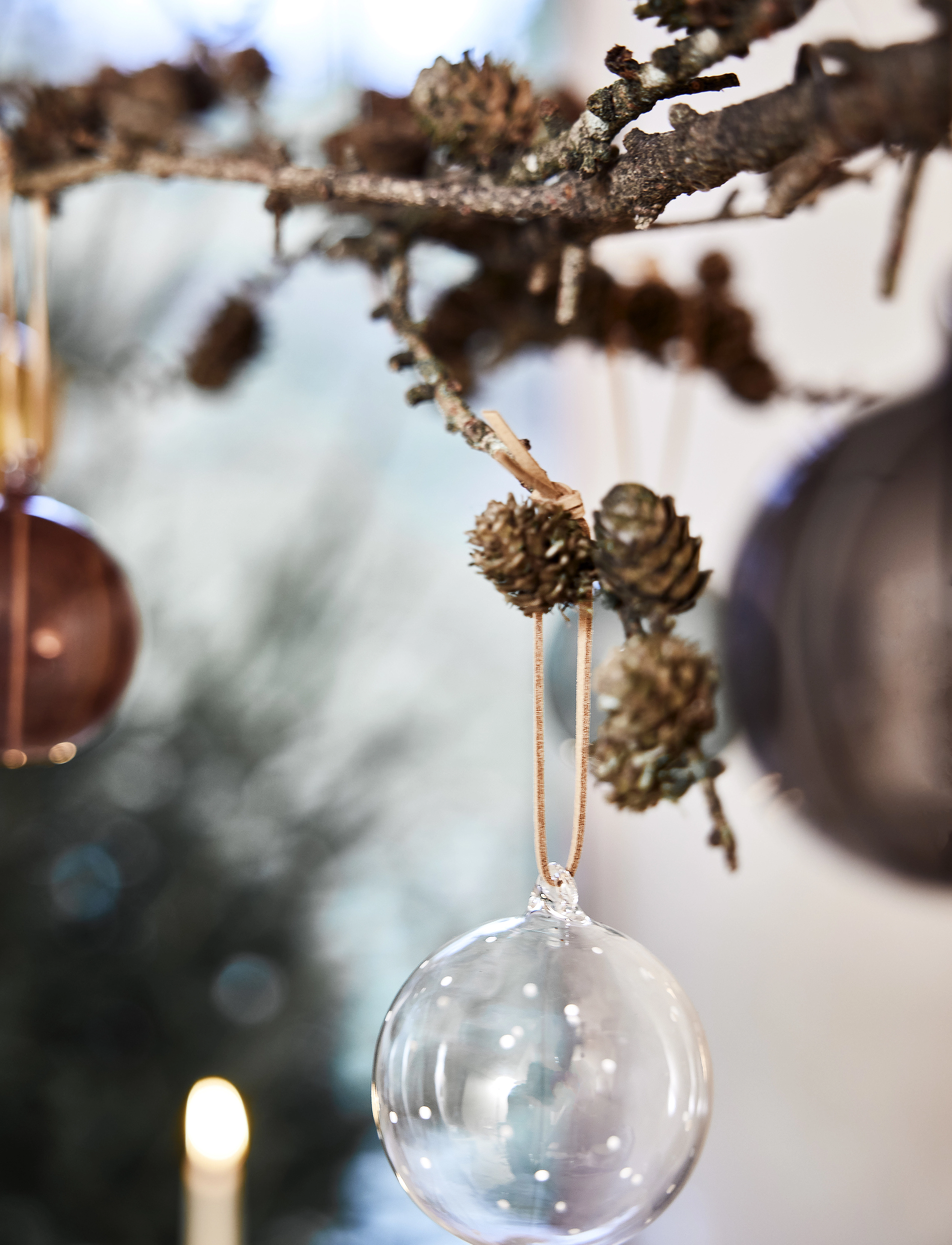 OYOY Living Design - Natale Christmas Glass Ball - clear - 3