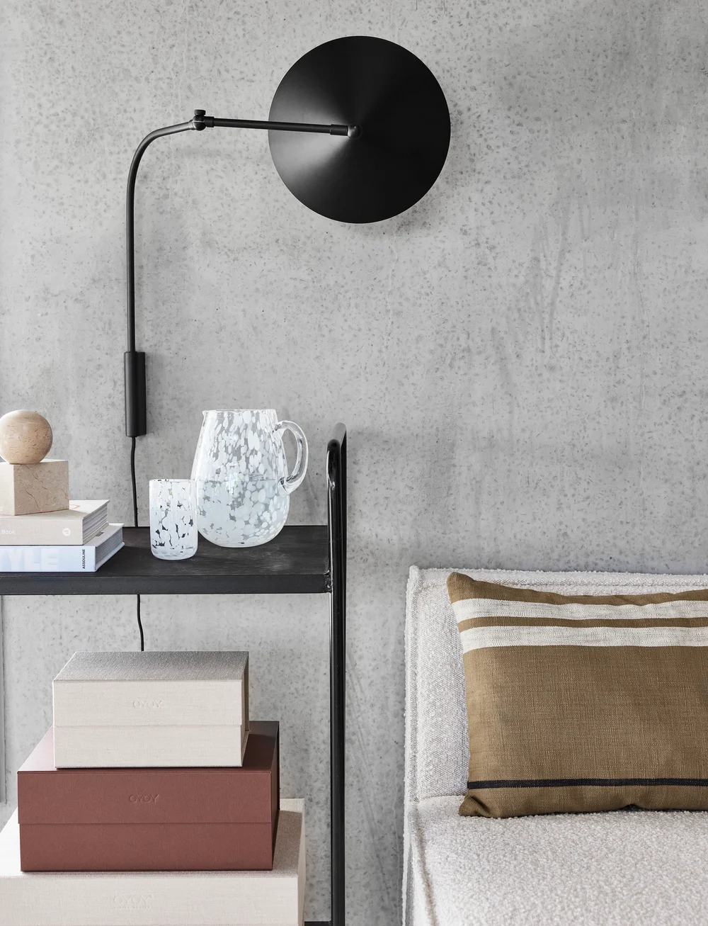 OYOY Living Design - Sofuto Cushion Cover Long - nach preis einkaufen - khaki - 5