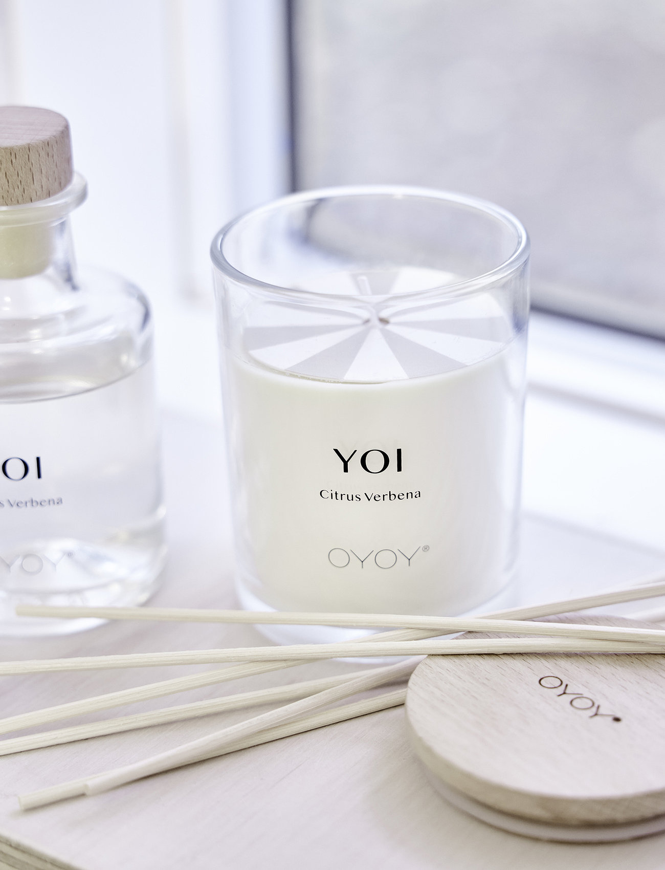 OYOY Living Design - Scented Candle - Yoi - laveste priser - clear - 1