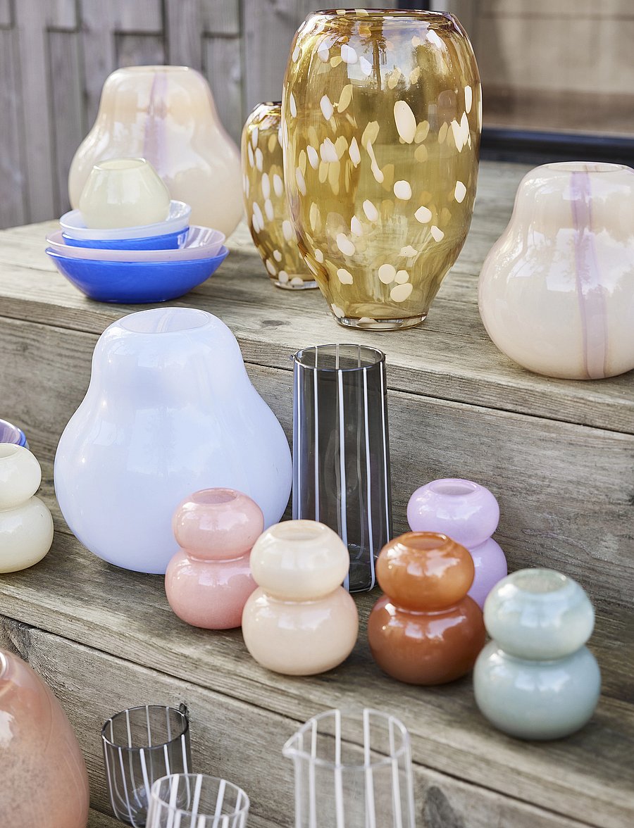 OYOY Living Design - Kojo Vase - vasen - powder/rose - 5