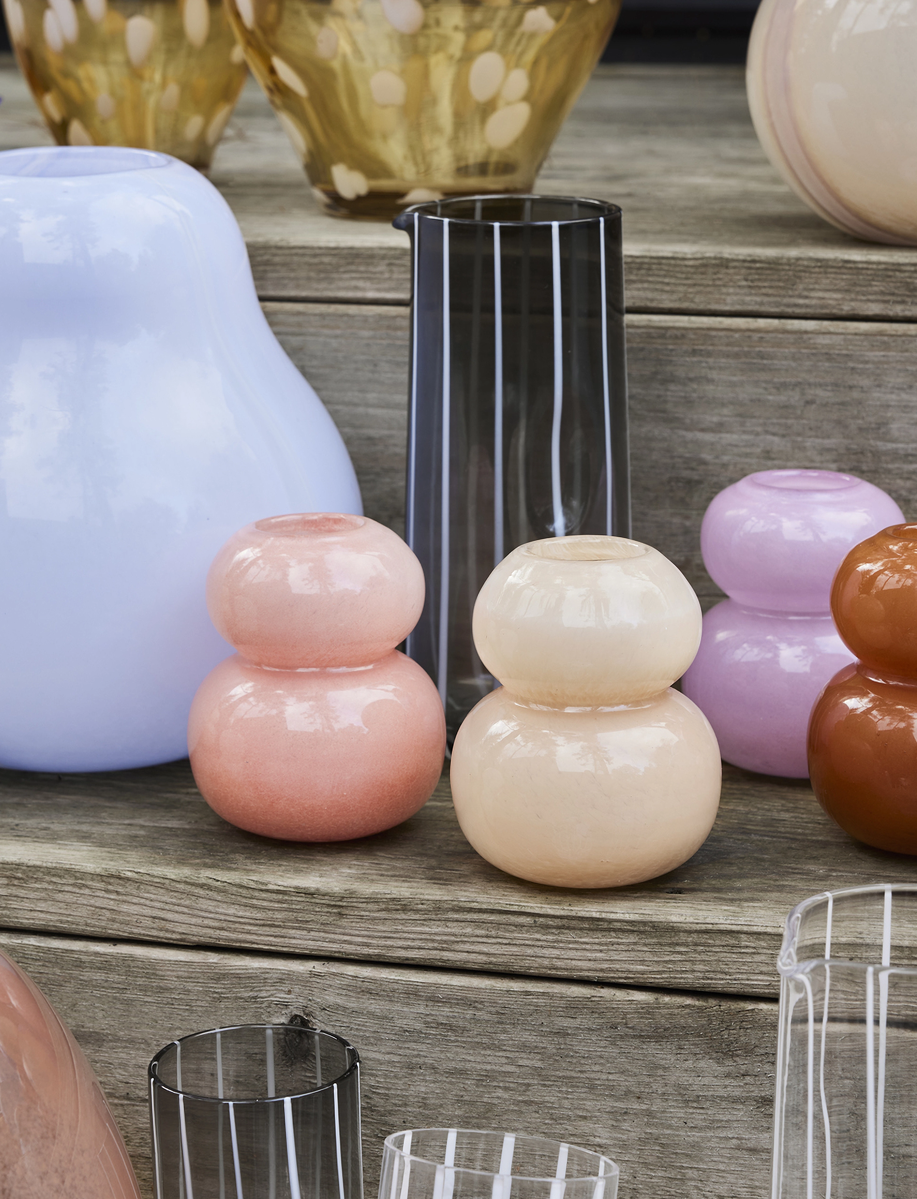 OYOY Living Design - Kojo Vase - vasen - lavender/white - 2
