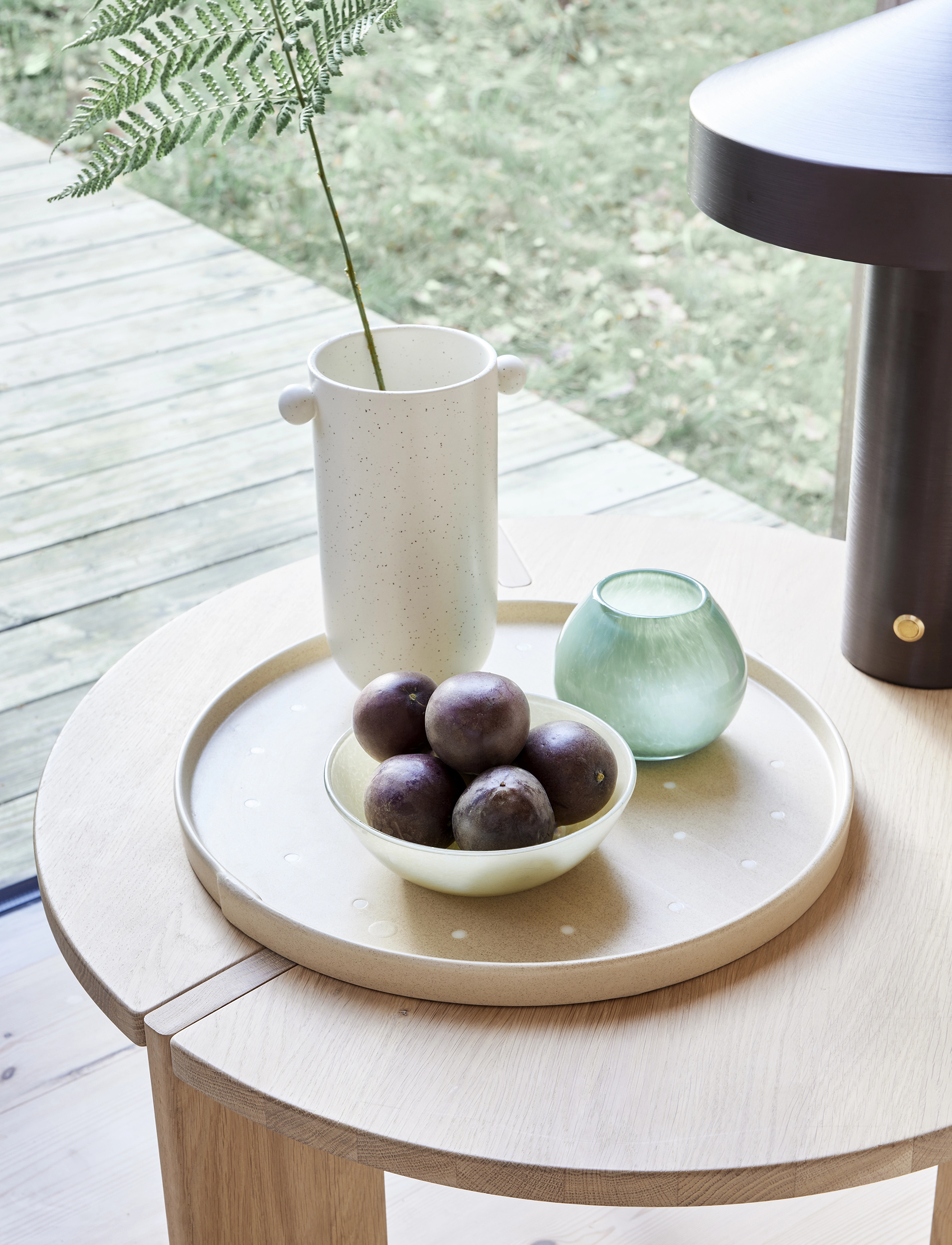 OYOY Living Design - Kojo Hurricane - fyrfadsstager - jade - 2