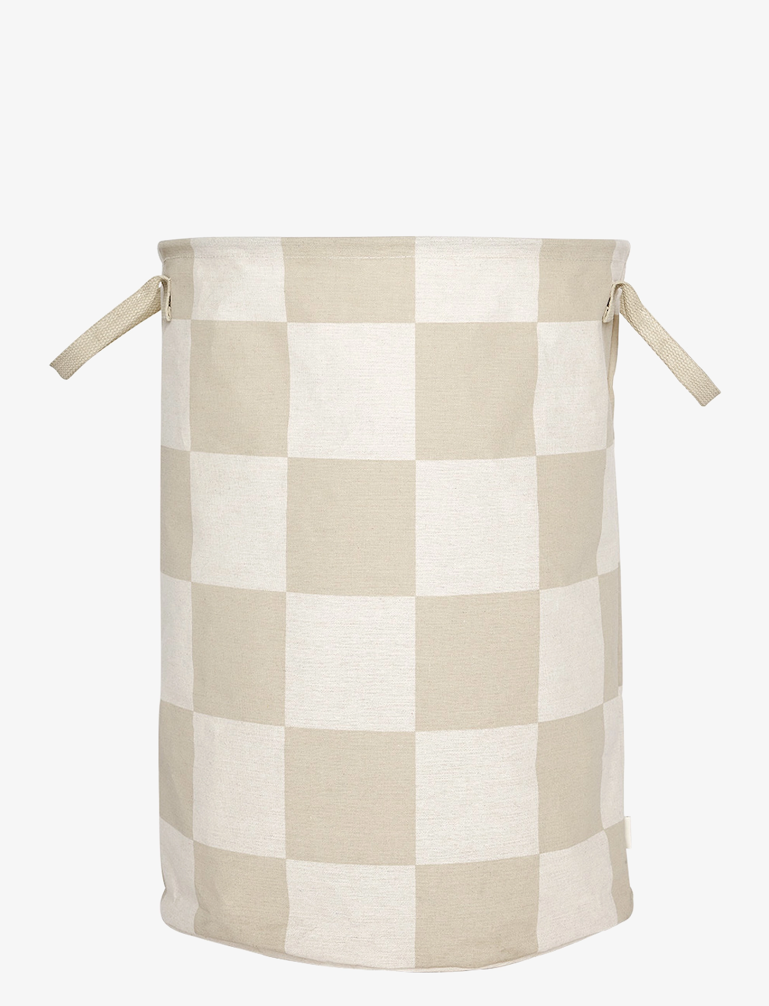 OYOY Living Design Chess Laundry/Storage Basket Large, Vasketøj Baskets, Beige, Str: 54X54X38CM x 54
