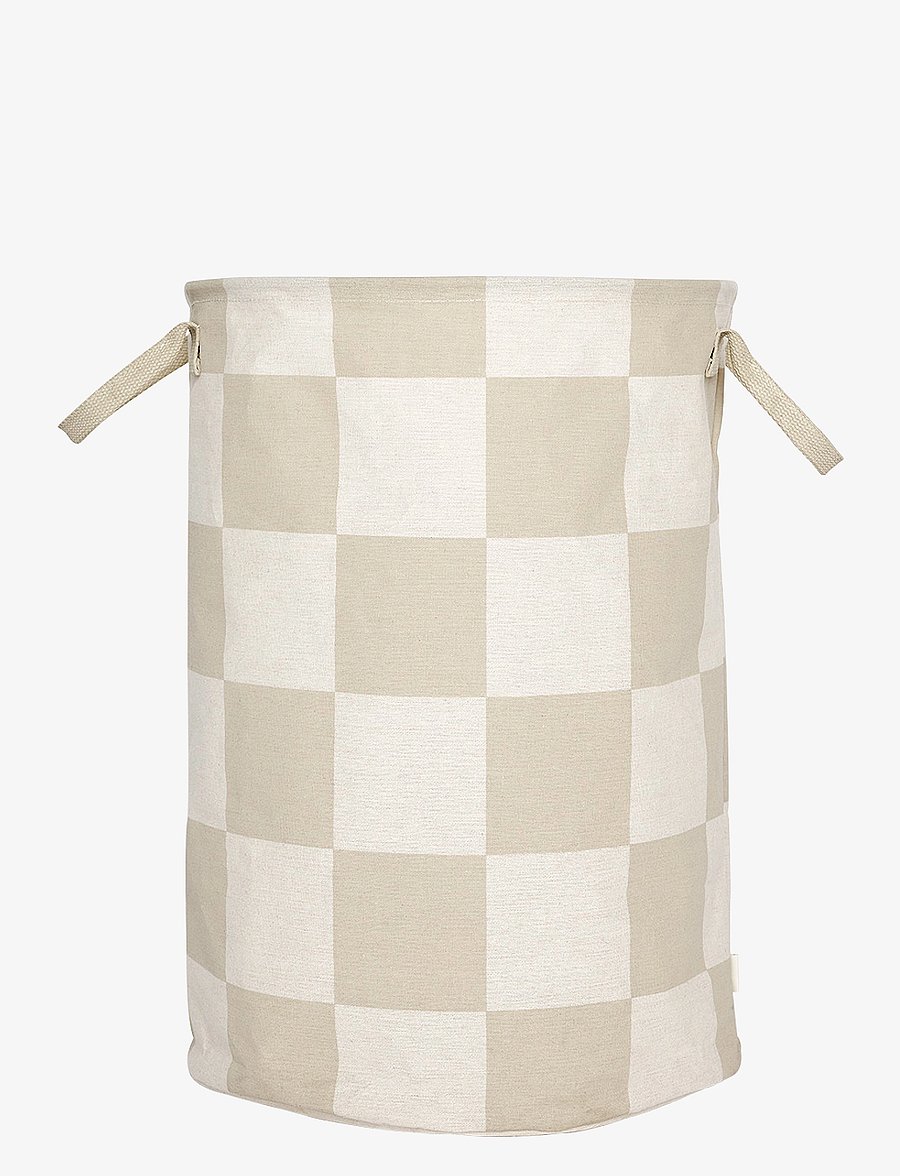 OYOY Living Design - Chess Laundry/Storage Basket - wäschekörbe - clay / offwhite - 1