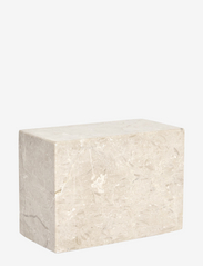 Savi Marble Bookend - Square - BEIGE