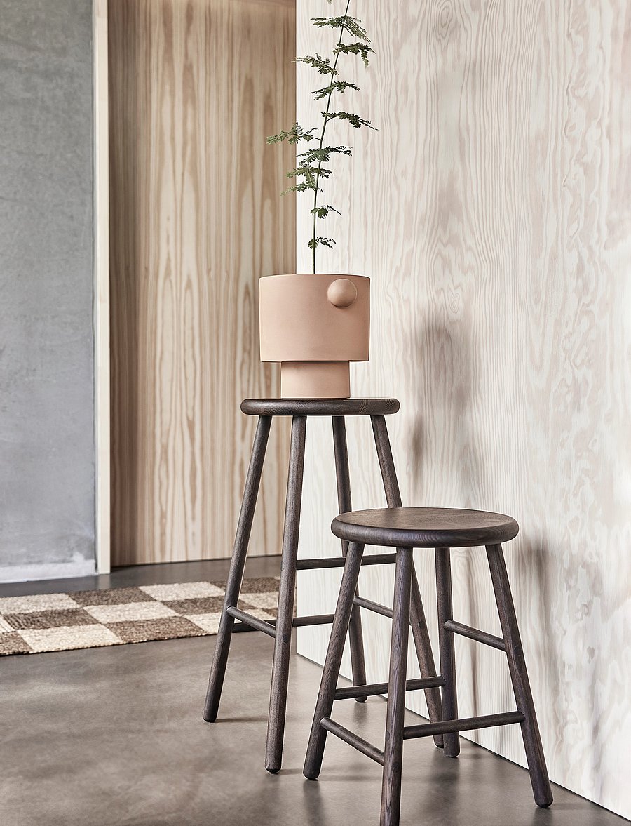 OYOY Living Design - Moto Stool - Low - dark - 0