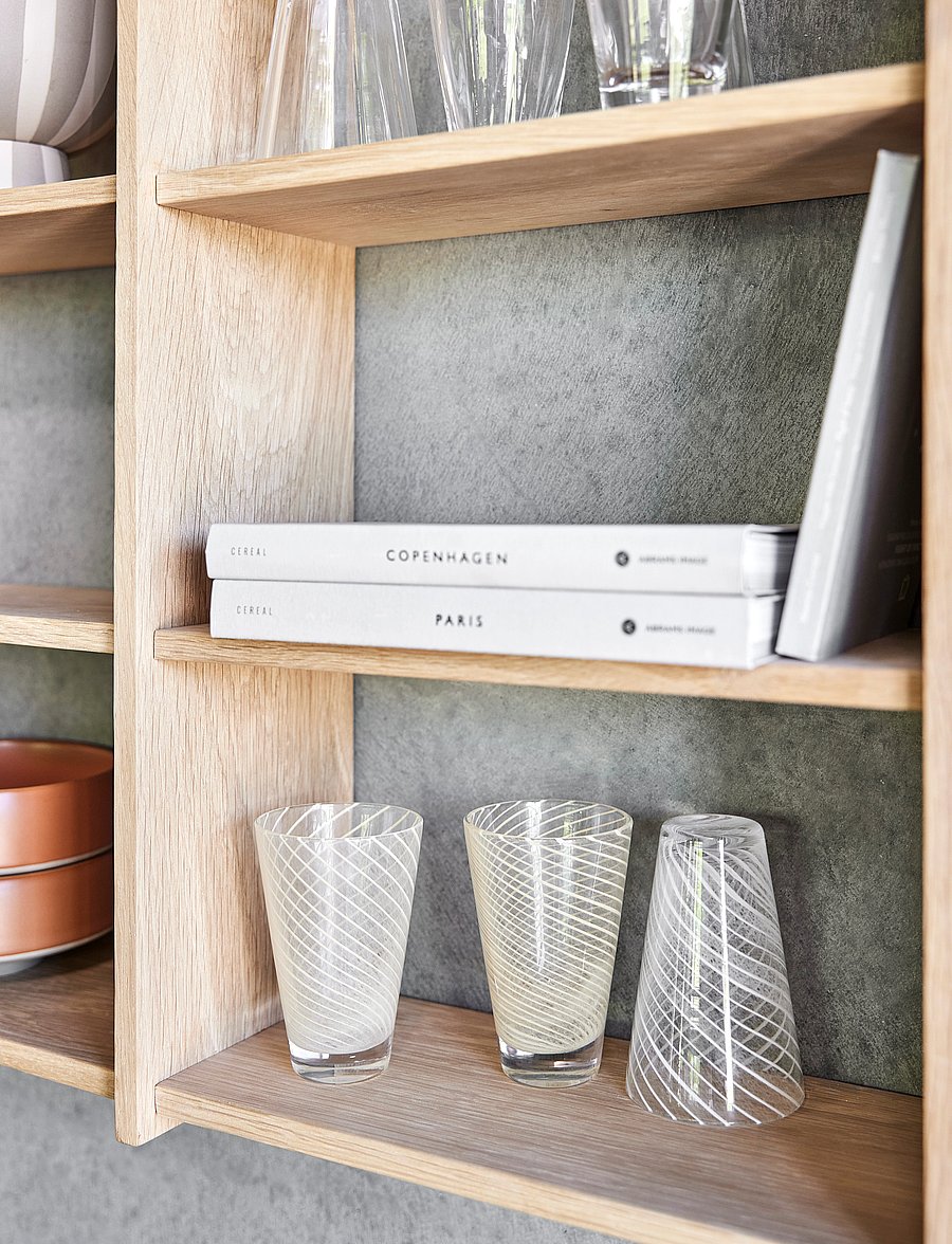 OYOY Living Design - Yuka Groove Glass - Pack of 2 - joogiklaasid - clear - 0