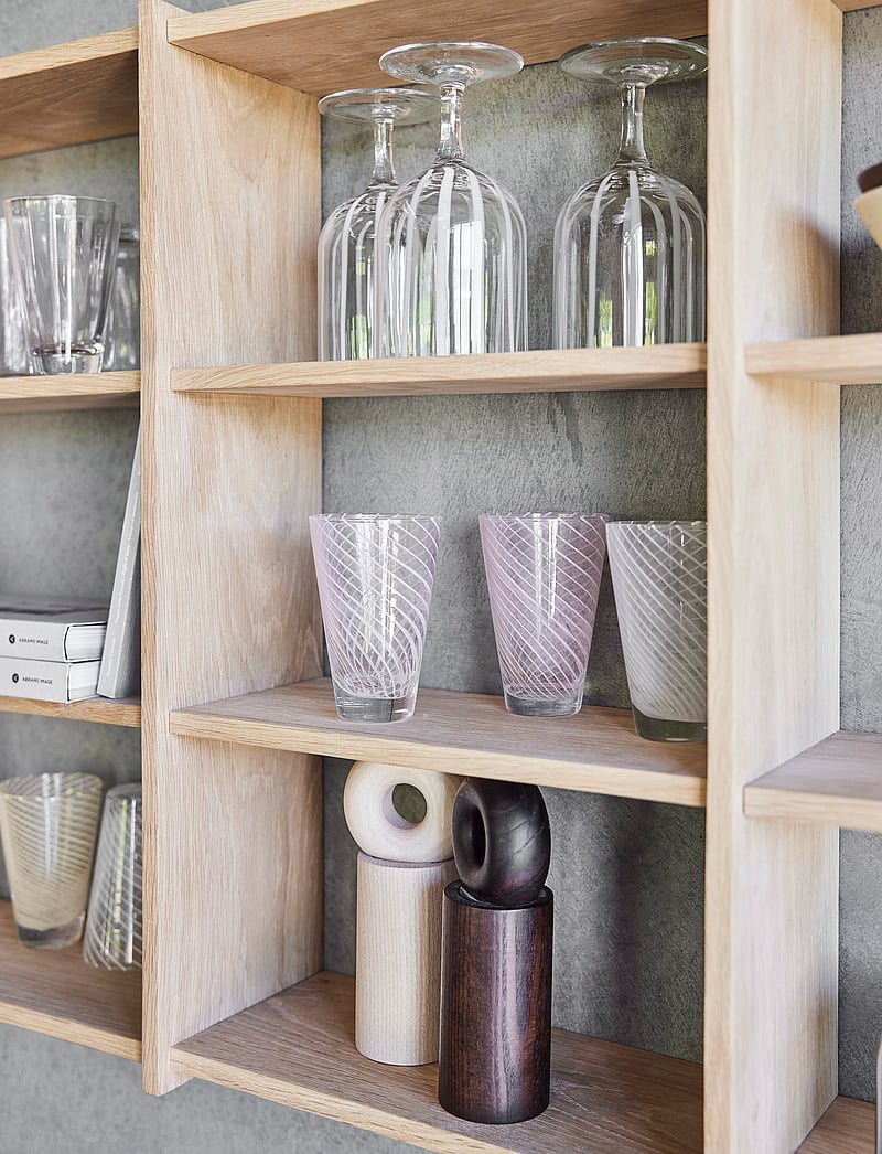 OYOY Living Design - Yuka Groove Glass - Pack of 2 - nach preis einkaufen - clear - 3