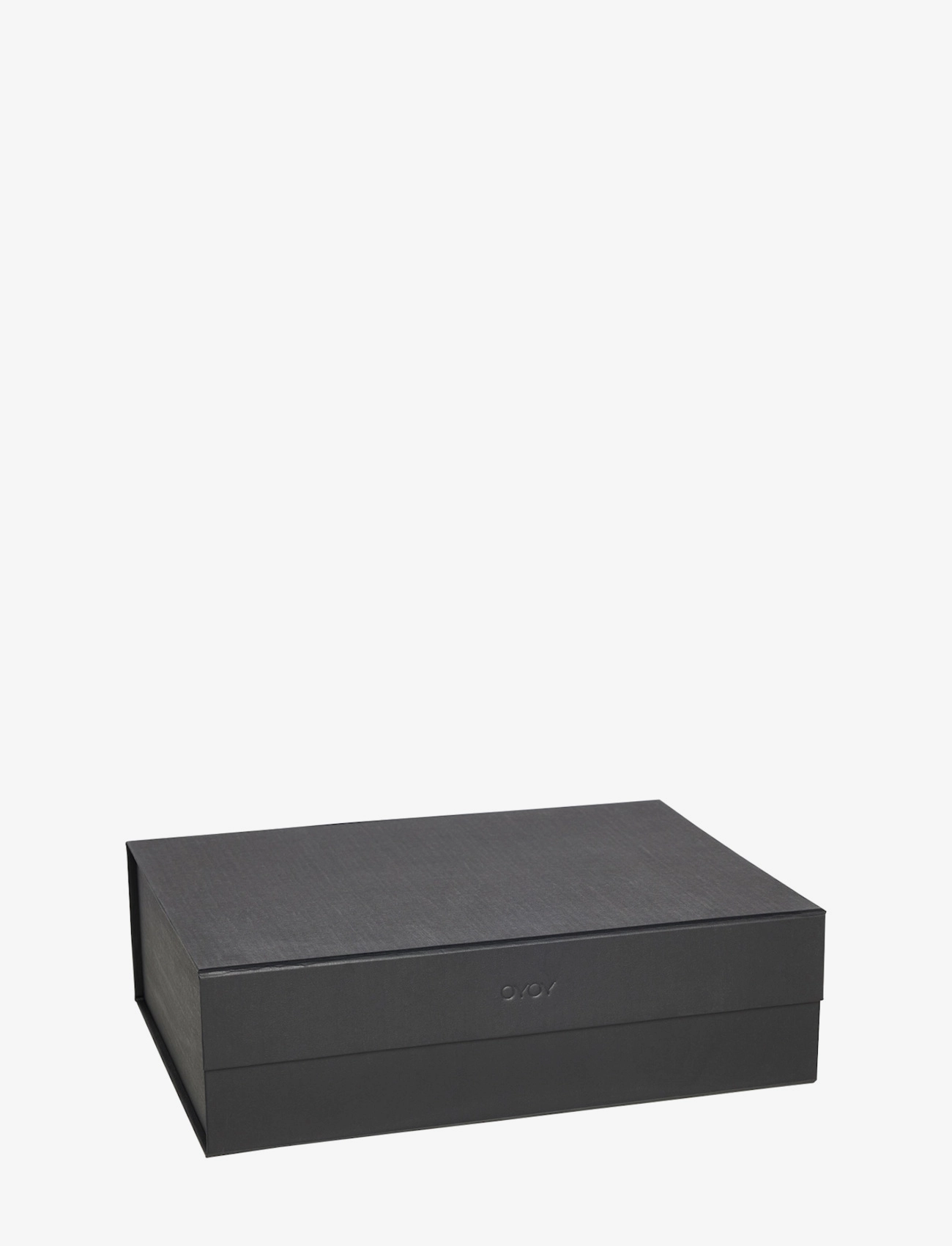 OYOY Living Design Hako Storages Box A3, Mini Boxes, Sort, Str: 15X45X33CM x 1.1