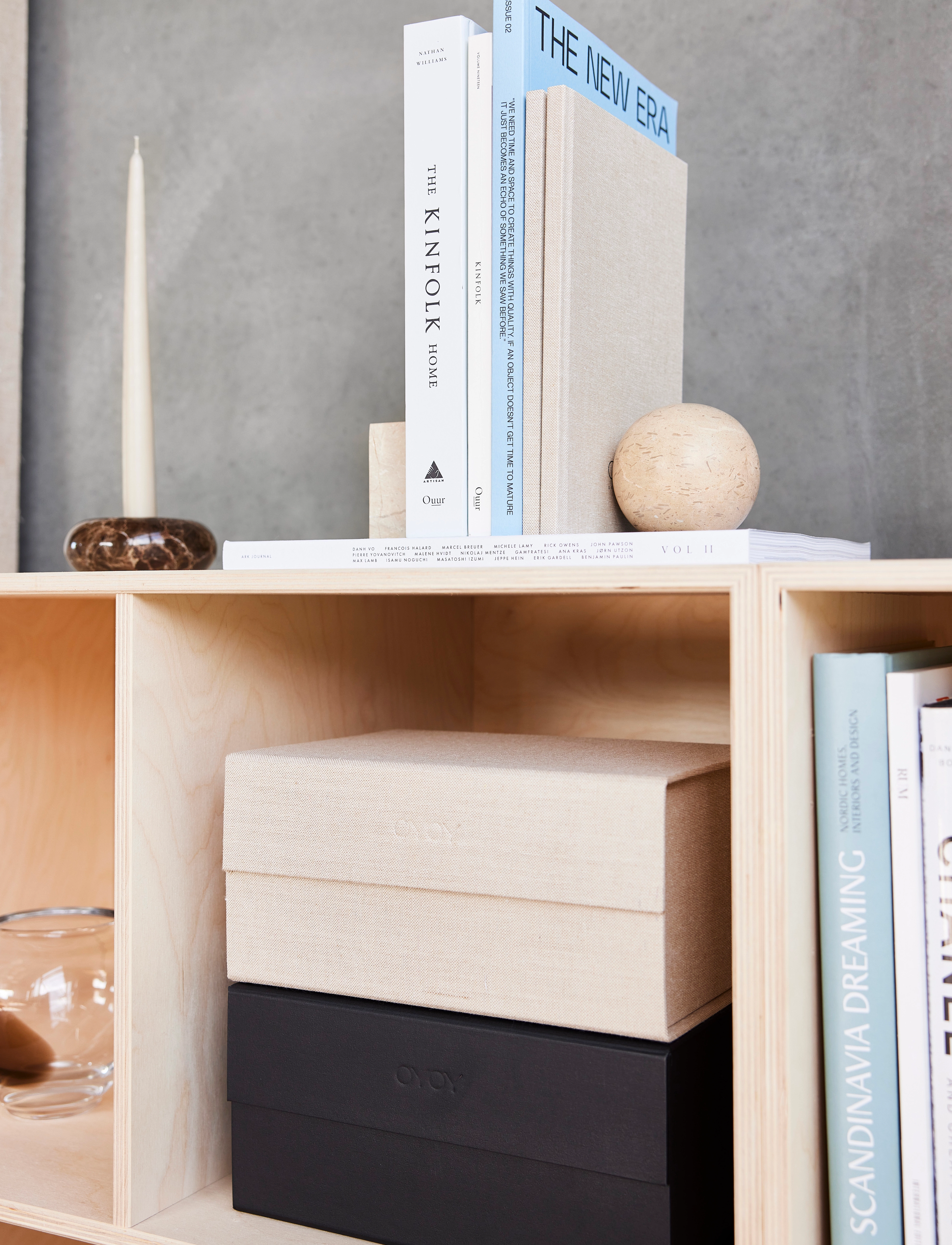 OYOY Living Design - Hako Storages Box - A5 - aufbewahrungsboxen - clay melange - 3