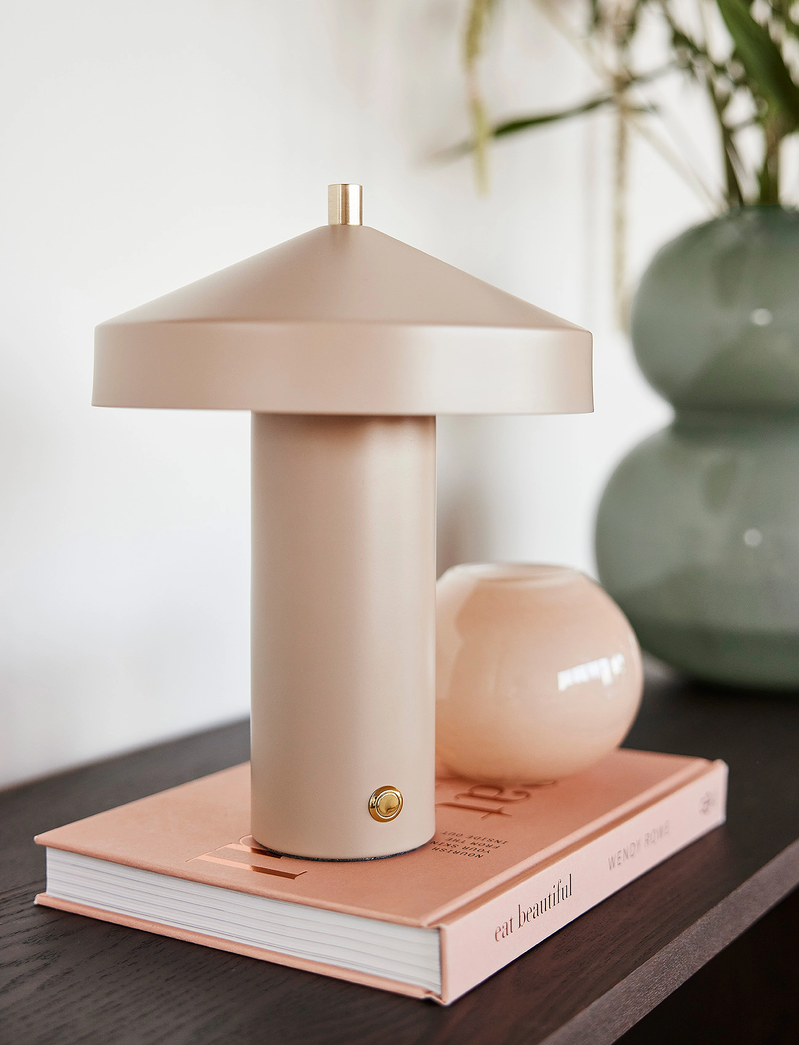 OYOY Living Design Hatto Table Lamp Led (Eu), H:24.5 cm x 18, Lamps, Braun - Homeware