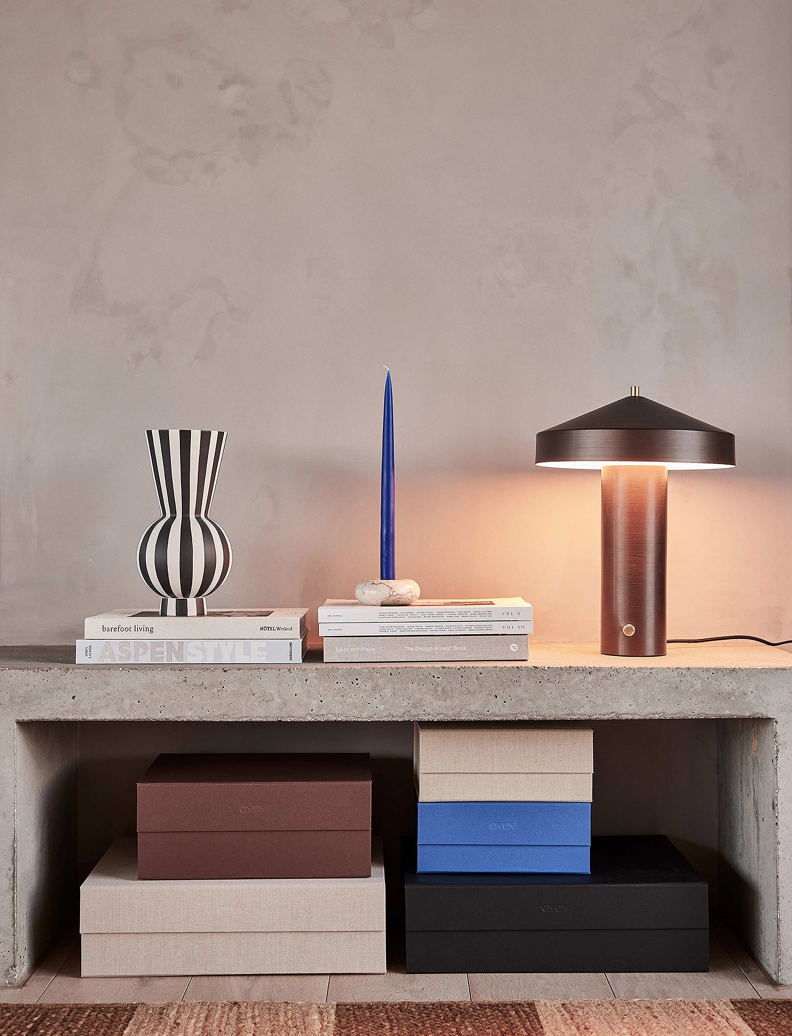 OYOY Living Design - Hatto Table Lamp LED (EU) - window lamps - black - 2