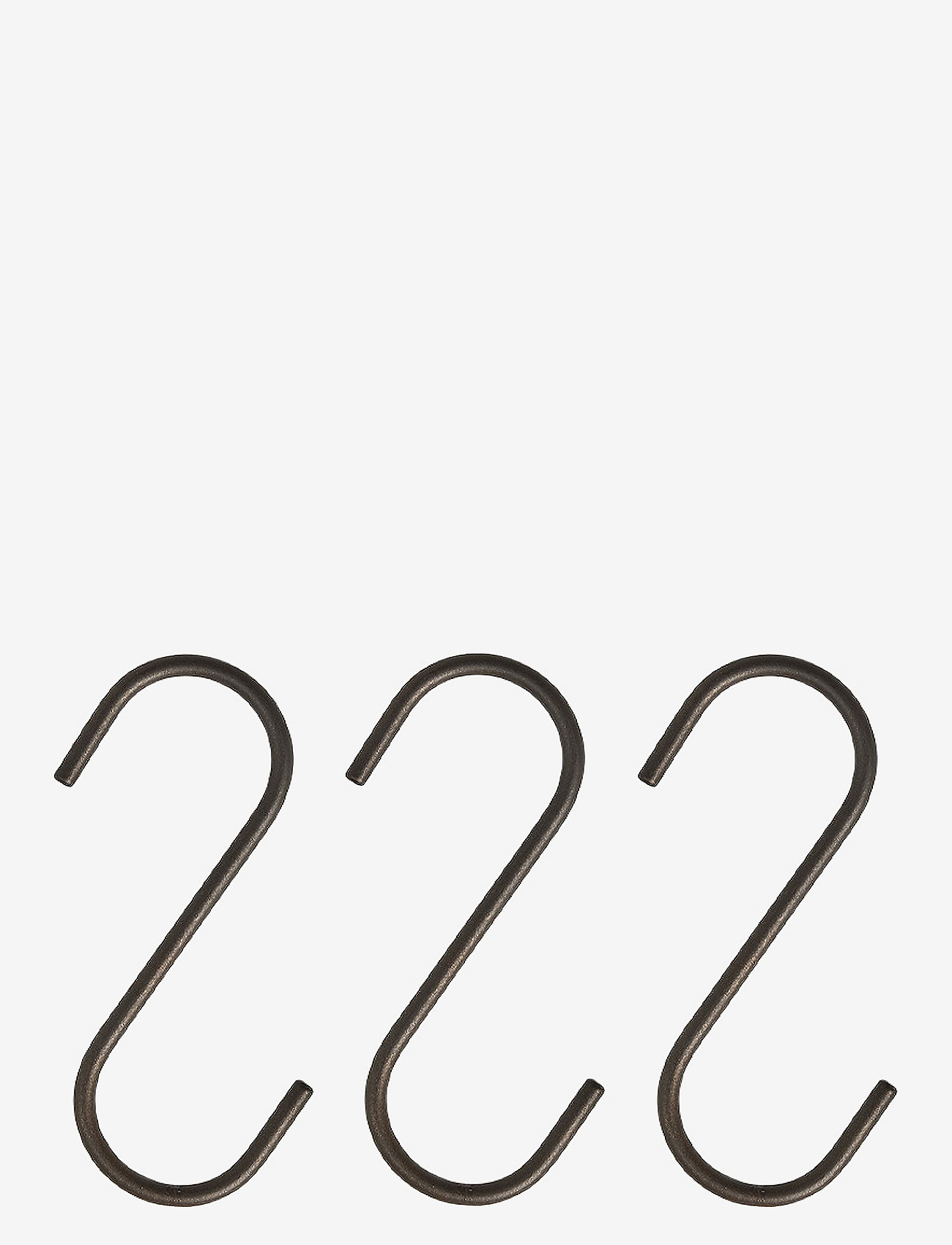 OYOY Living Design - Pieni S-Hook - Pack of 3 - knager - browned brass - 0