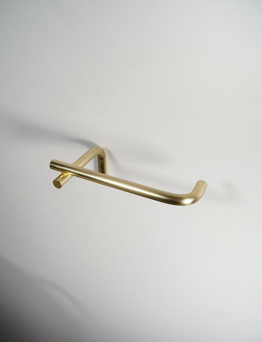 OYOY Living Design - Pieni Toilet Paper Holder - riputuskonksud ja nagid - brass - 0