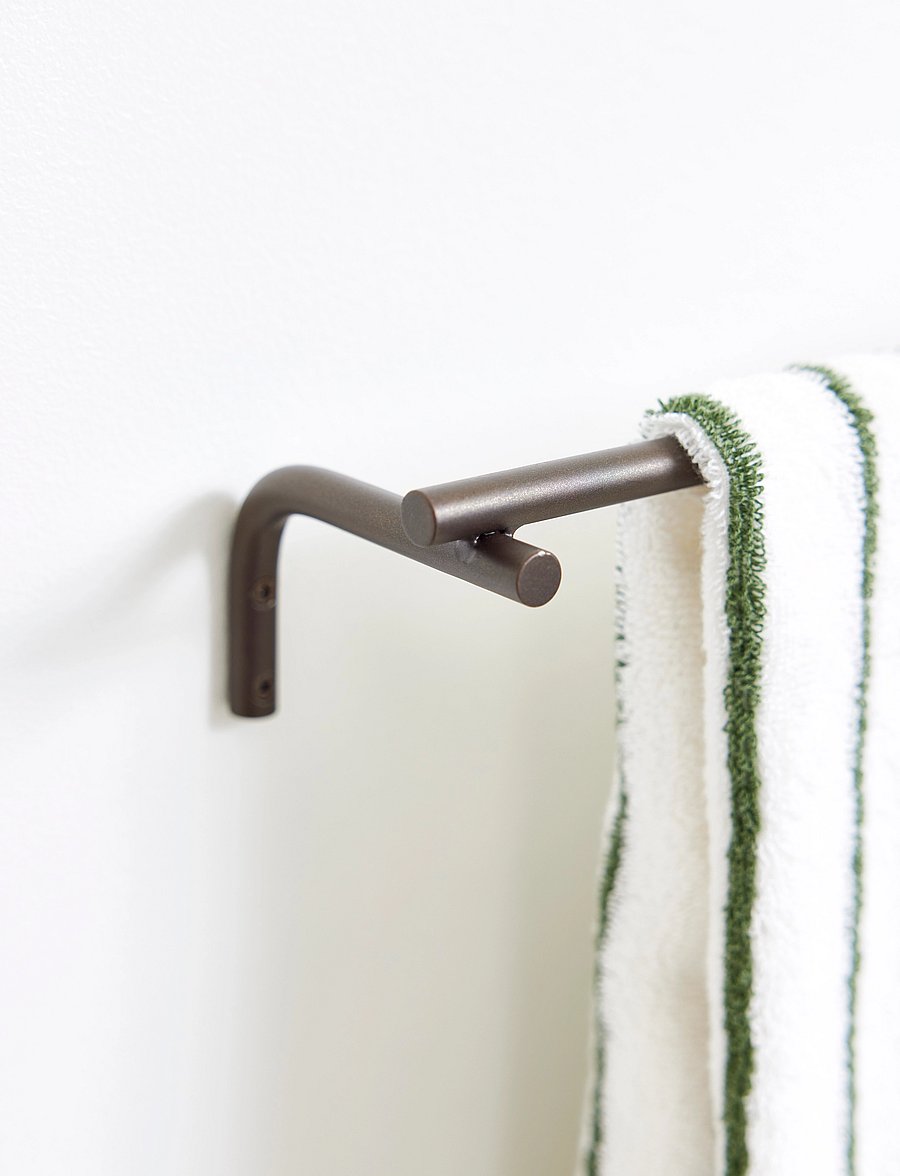 OYOY Living Design - Pieni Towel Rail - konksud - browned brass - 2