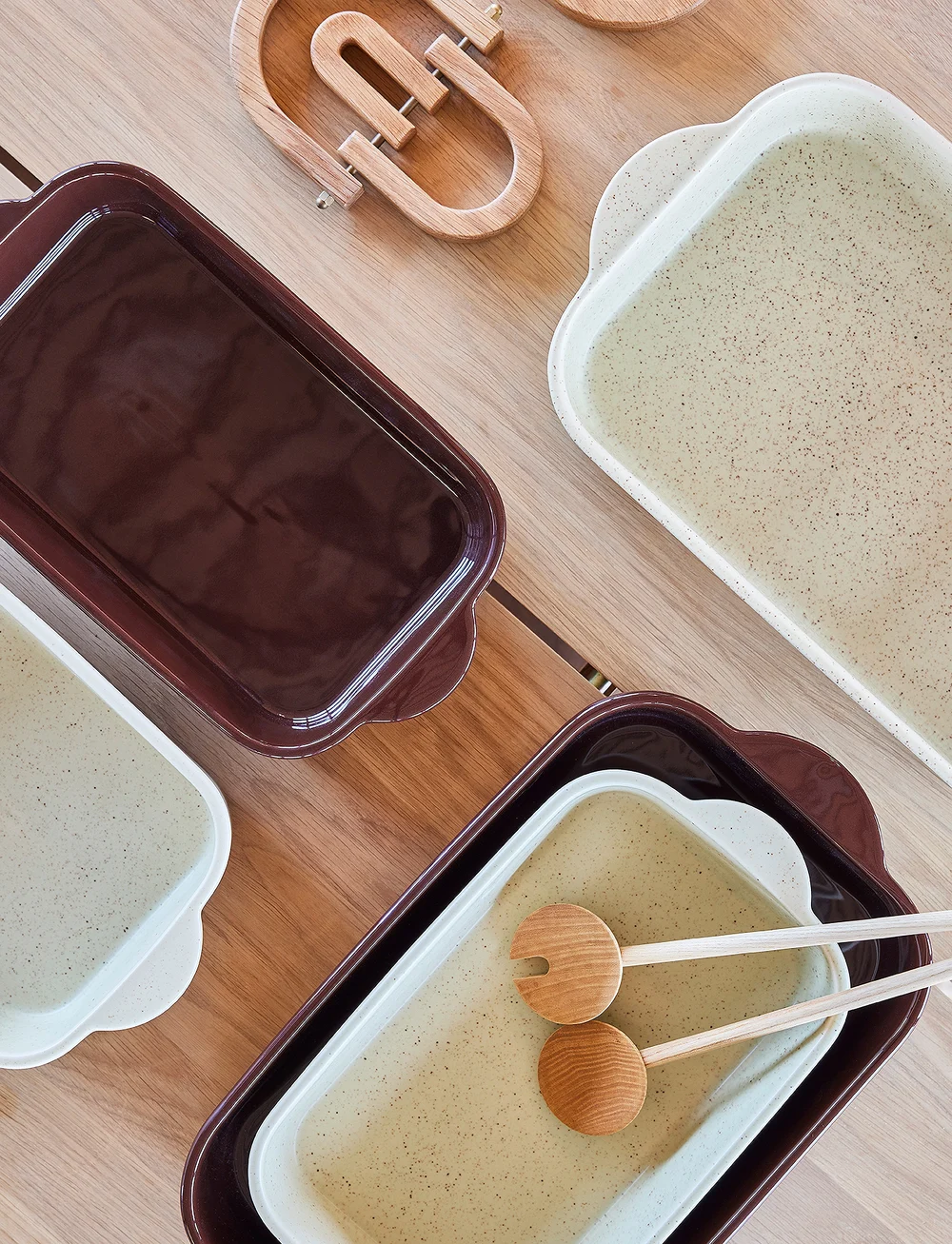 OYOY Living Design - Yuka Oven Dish - Small - ovnfaste fade - dark terracotta - 1