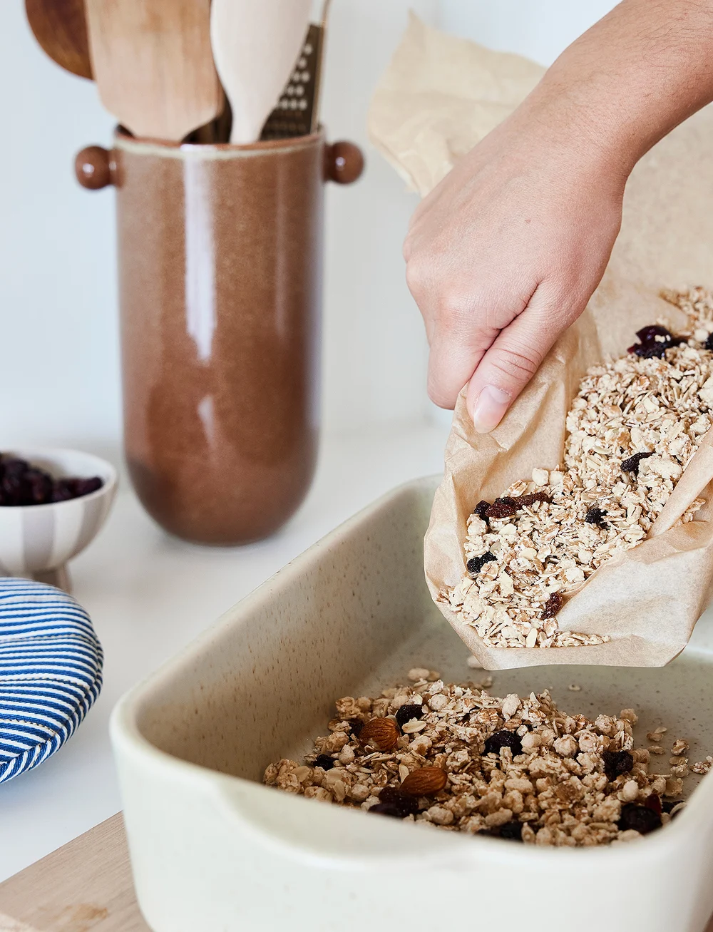 OYOY Living Design - Yuka Oven Dish - Small - køb efter pris - reactive olive - 2