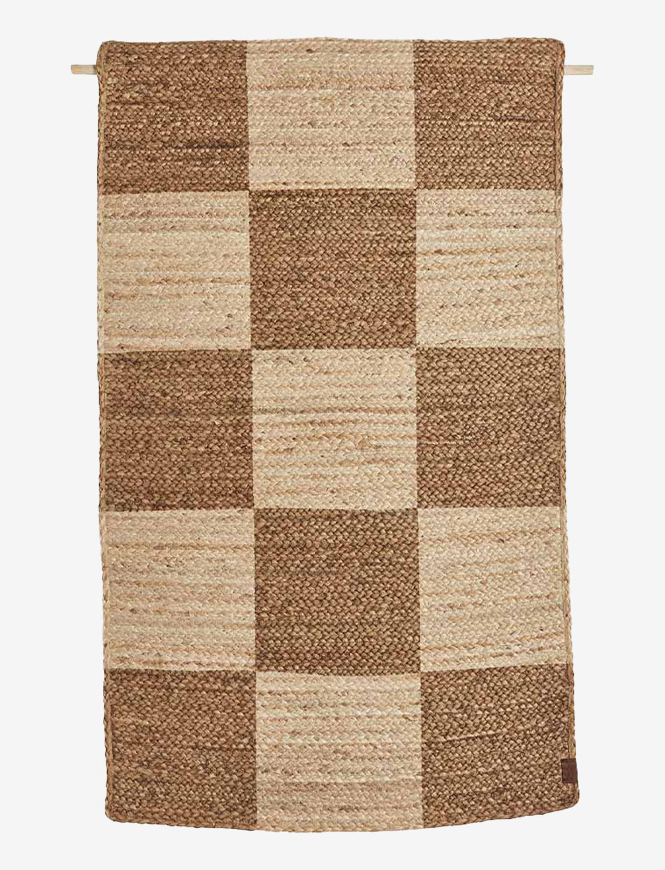 OYOY Living Design - Chess Wall & Floor Rug - baumwollteppiche & flickenteppich - nature - 1
