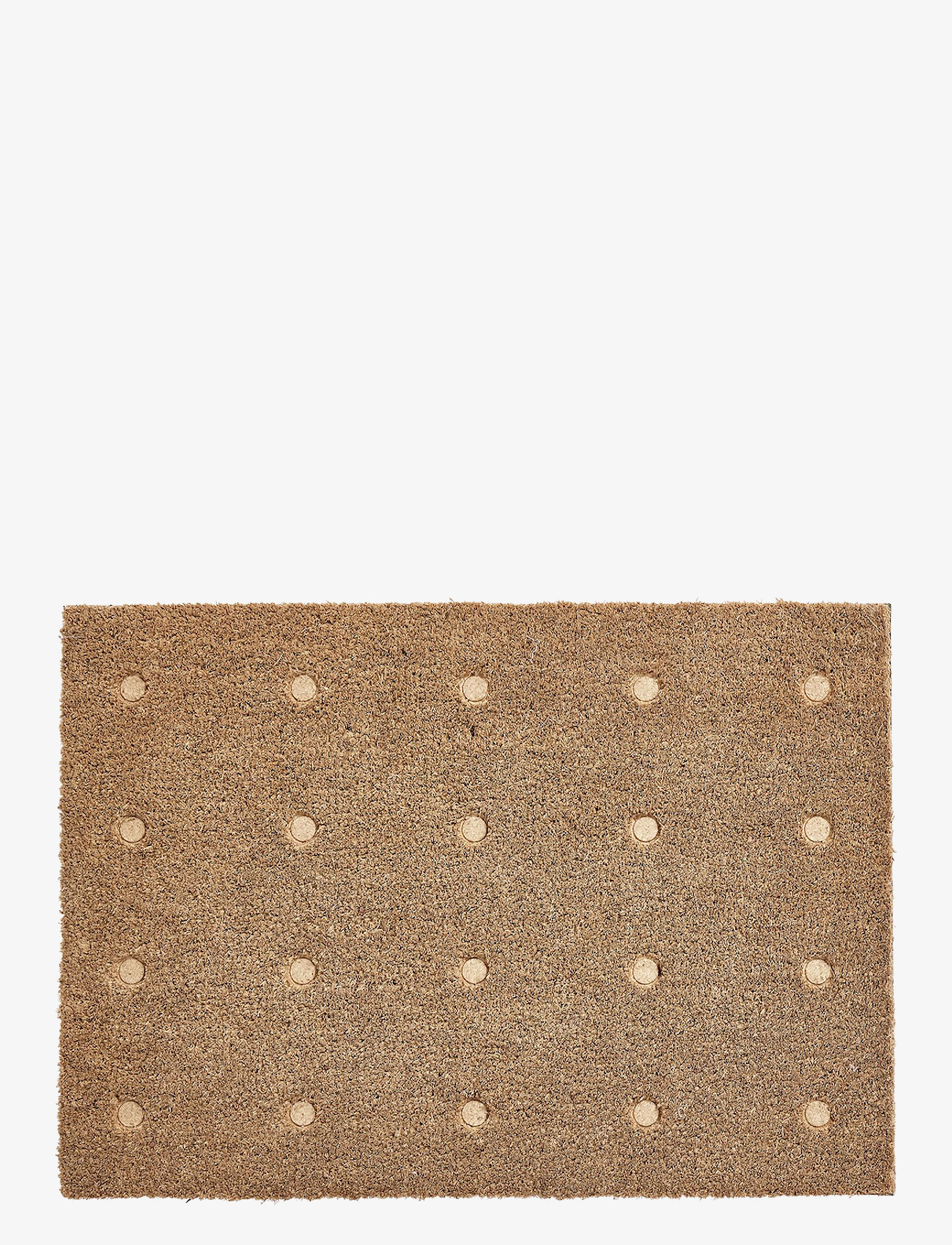 OYOY Living Design Dot Doormat - Tæpper - NATURE / brown