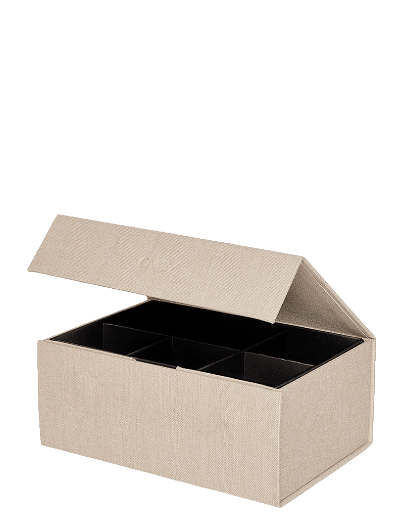 OYOY Living Design - Hako Jewelry Storage Box - ehtekarbid - clay melange - 1