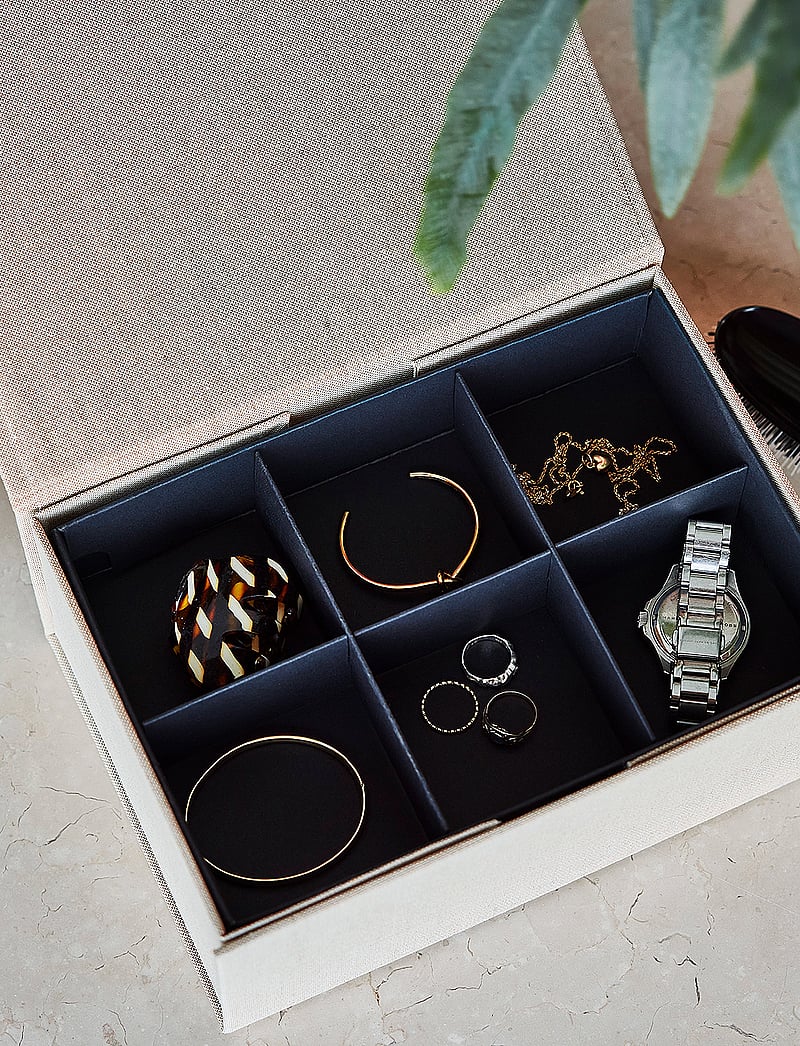 OYOY Living Design - Hako Jewelry Storage Box - ehtekarbid - clay melange - 0
