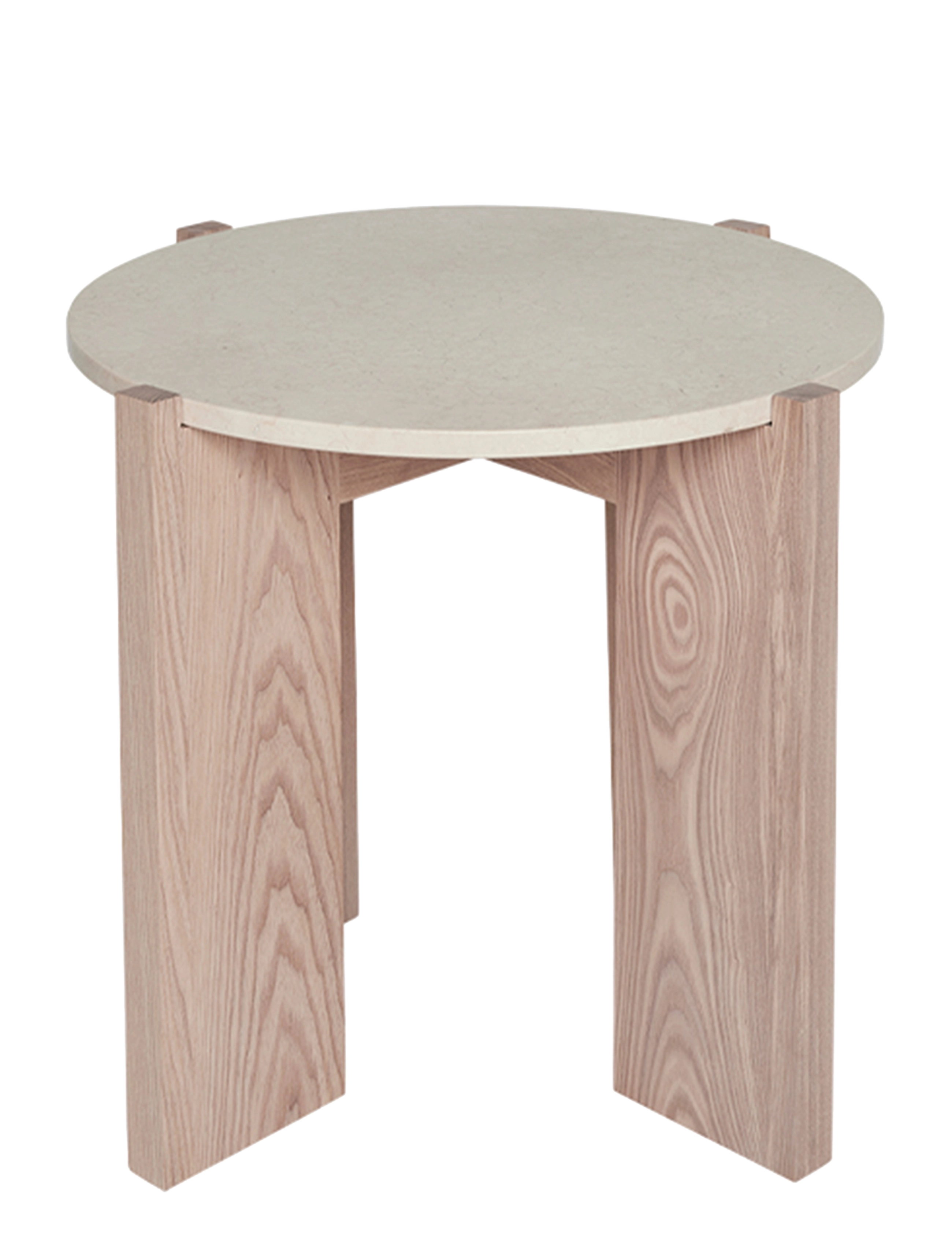 OYOY Living Design Lune Marble Coffee Table Small, Sofabord, Beige, Str: ONE SIZE x 50