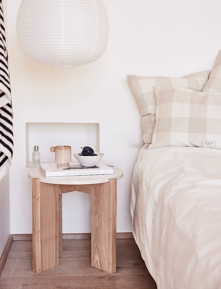 OYOY Living Design - Lune Marble Coffee Table Small - couchtische - nature / white - 0