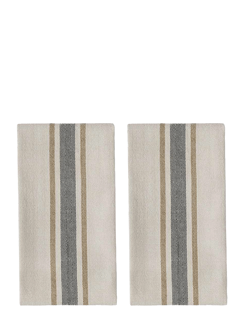 OYOY Living Design - Linu Tea Towel - Pack of 2 - black - 0