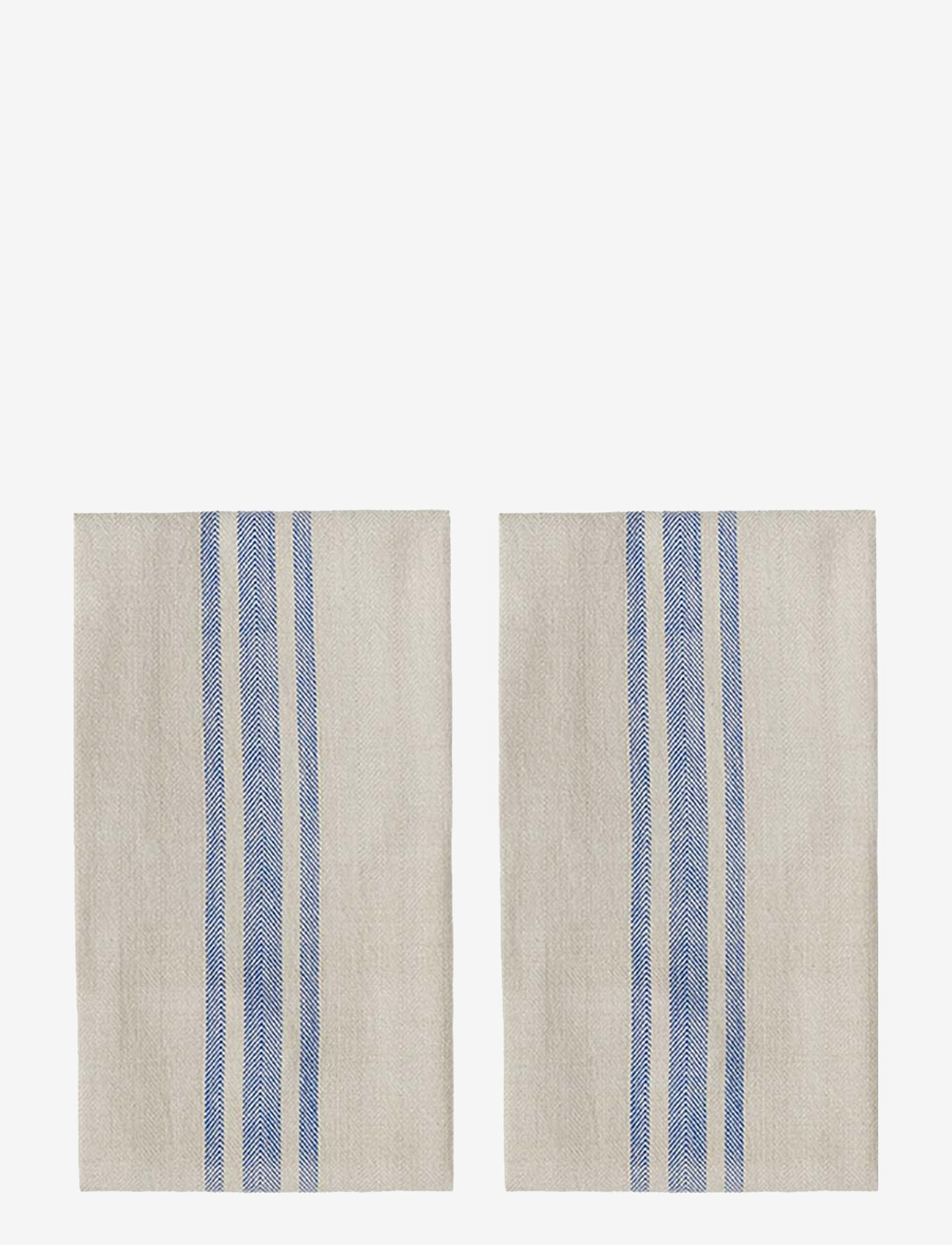 OYOY Living Design - Linu Tea Towel - Pack of 2 - nach preis einkaufen - blue - 0