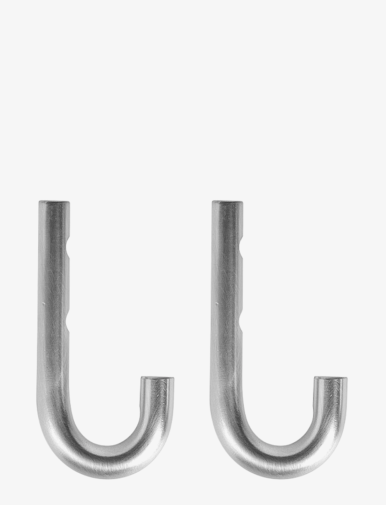 OYOY Living Design Pieni Hook Pack Of 2, One Size x 8, Hooks & Knobs, Silber - Hooks, Homeware