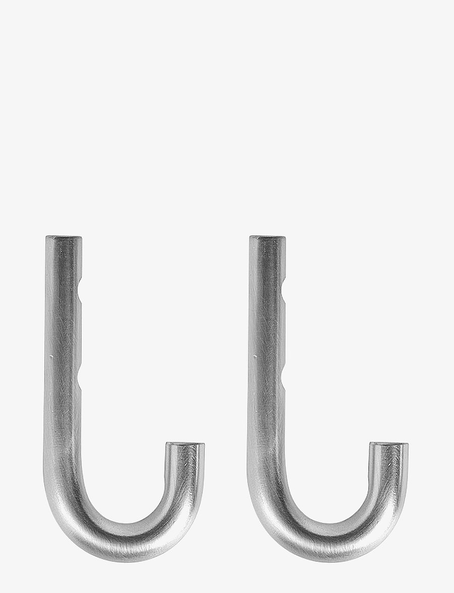 OYOY Living Design - Pieni Hook - Pack of 2 - konksud - chrome silver - 0