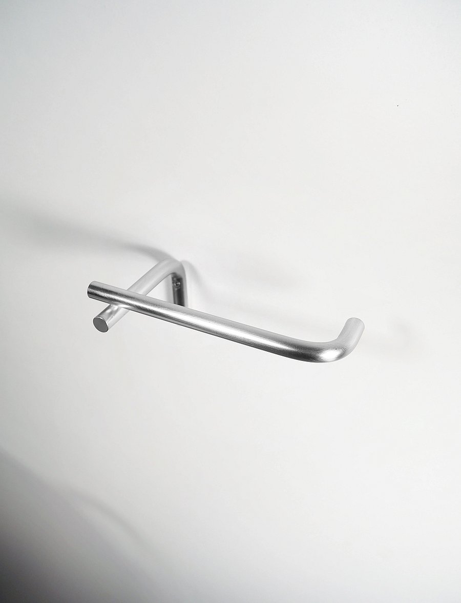 OYOY Living Design - Pieni Toilet Paper Holder - riputuskonksud ja nagid - chrome silver - 0