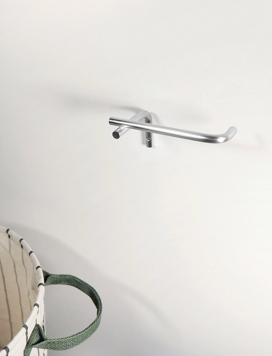 OYOY Living Design - Pieni Toilet Paper Holder - riputuskonksud ja nagid - chrome silver - 3