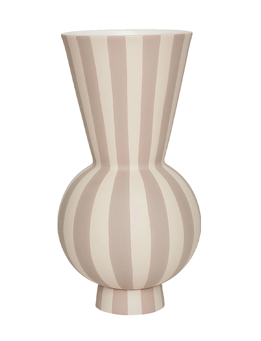 OYOY Living Design - Toppu Vase Round - vaasid - clay - 1