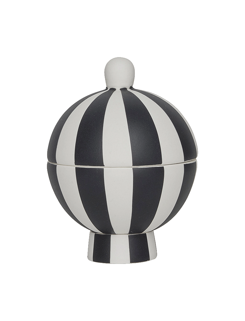 OYOY Living Design - Toppu Bonbonniere - white / black - 0