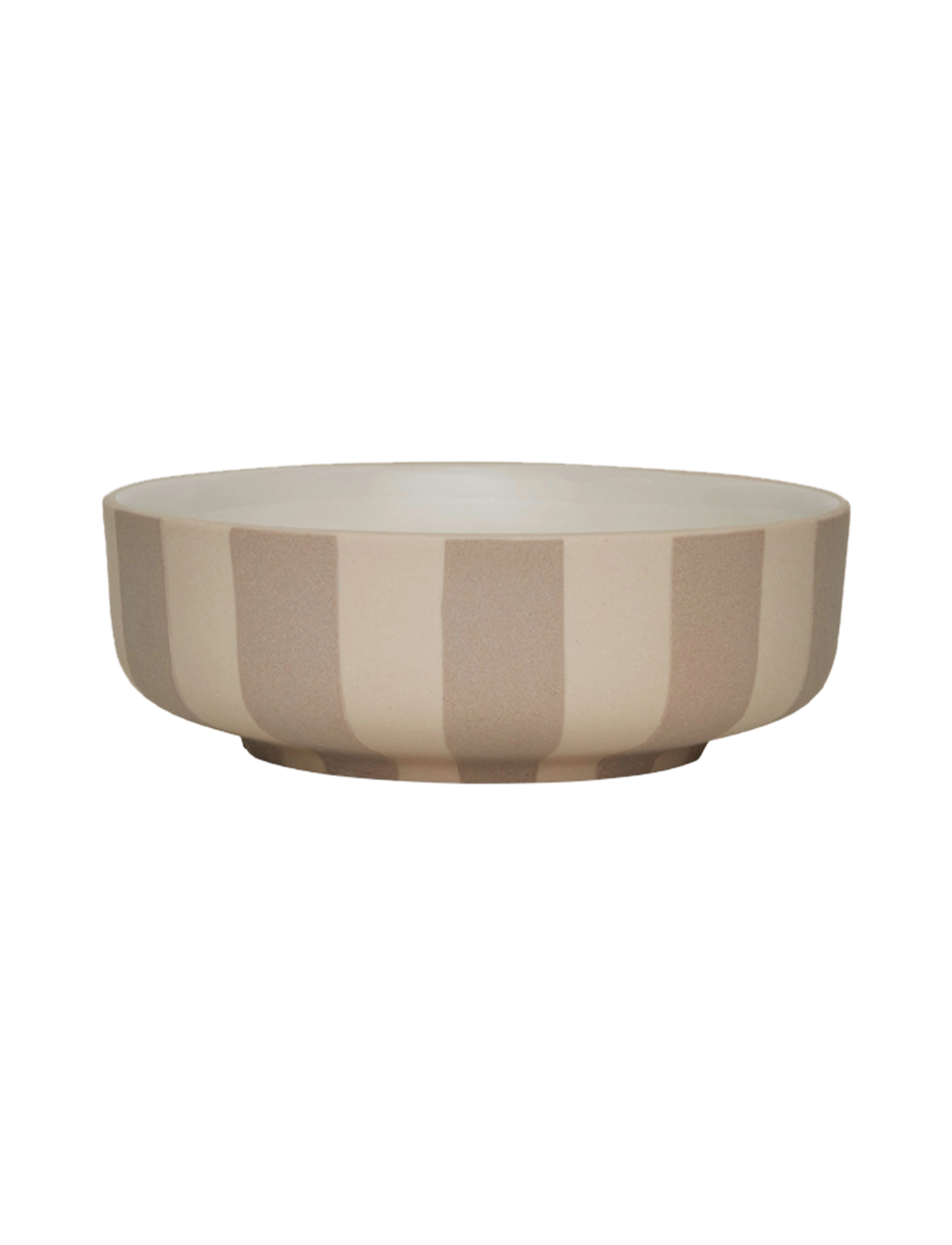 OYOY Living Design Toppu Bowl Small, Breakfast Skål, Beige, Str: Ø 13 CM