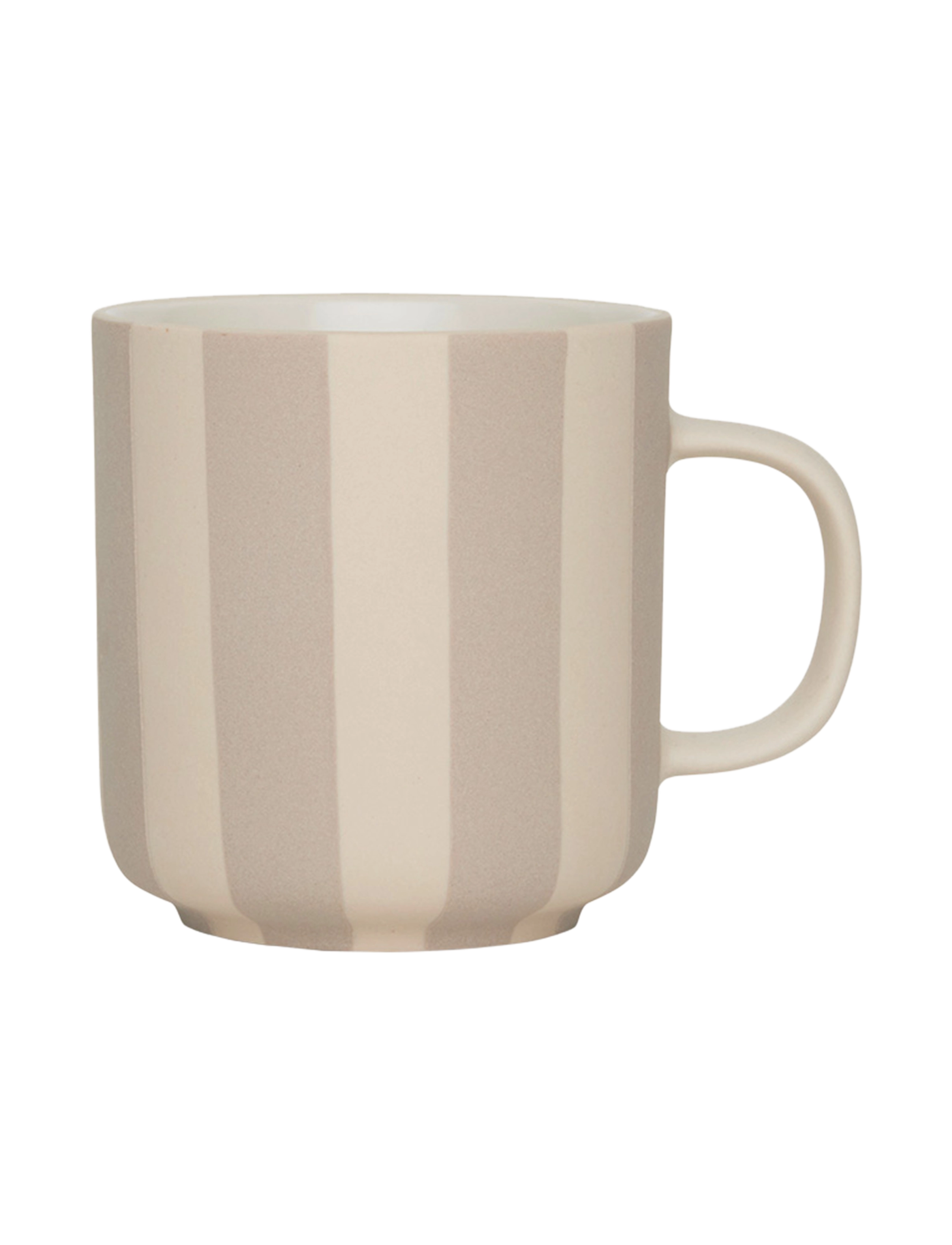 OYOY Living Design Toppu Mug, Coffee Kop, Beige, Str: 35 CL x 12.5