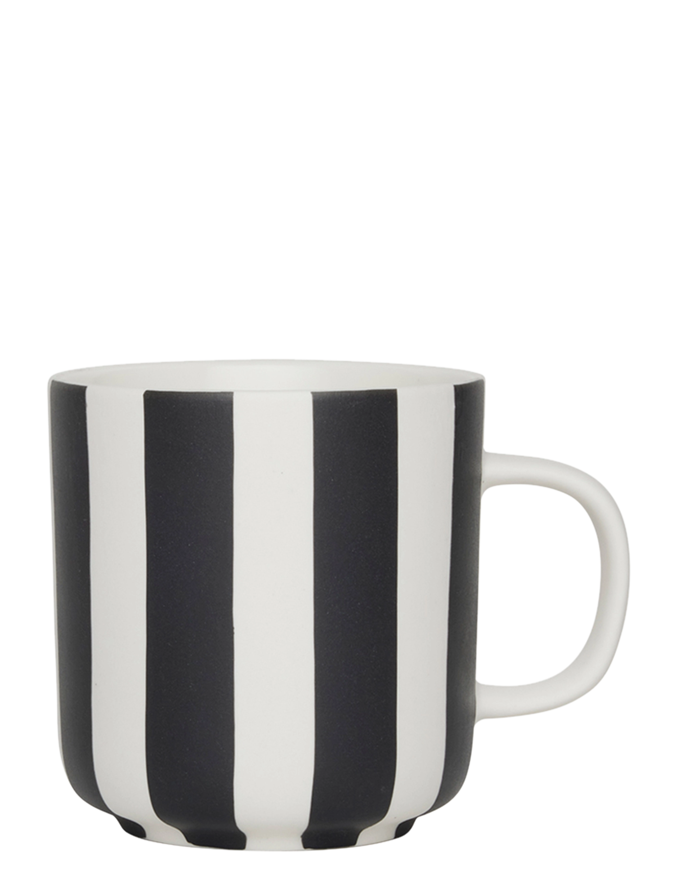 OYOY Living Design Toppu Mug, Coffee Kop, Sort, Str: 35 CL x 12.5