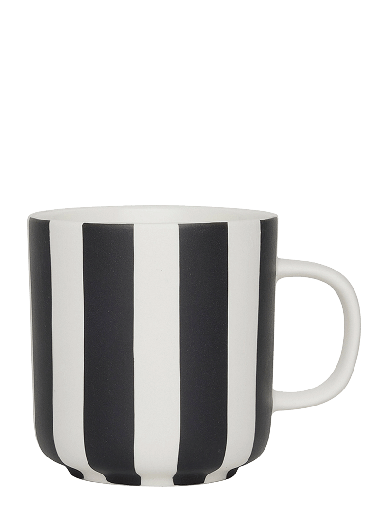 OYOY Living Design - Toppu Mug - kaffetassen - white / black - 0